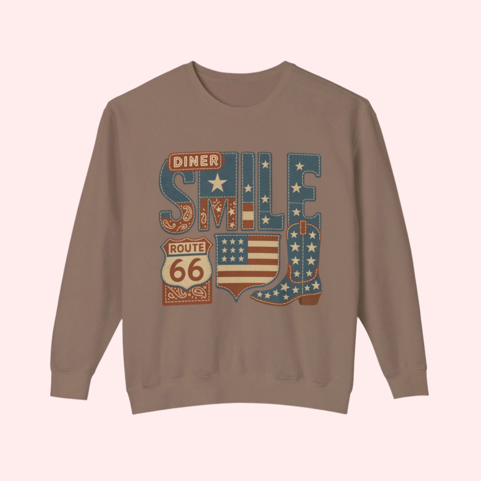 Smile Roadtrip Crewneck