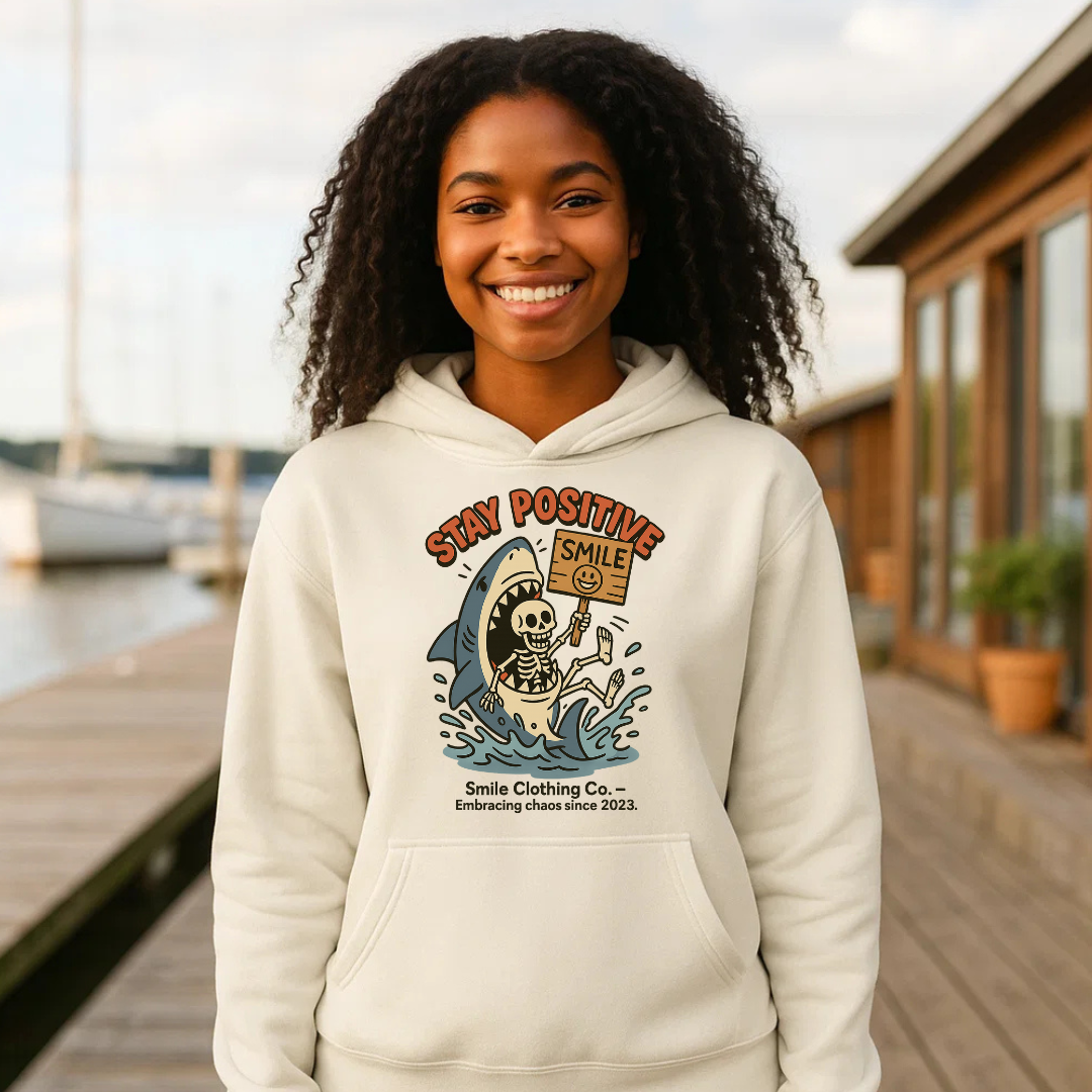 Stay Positive Hoodie