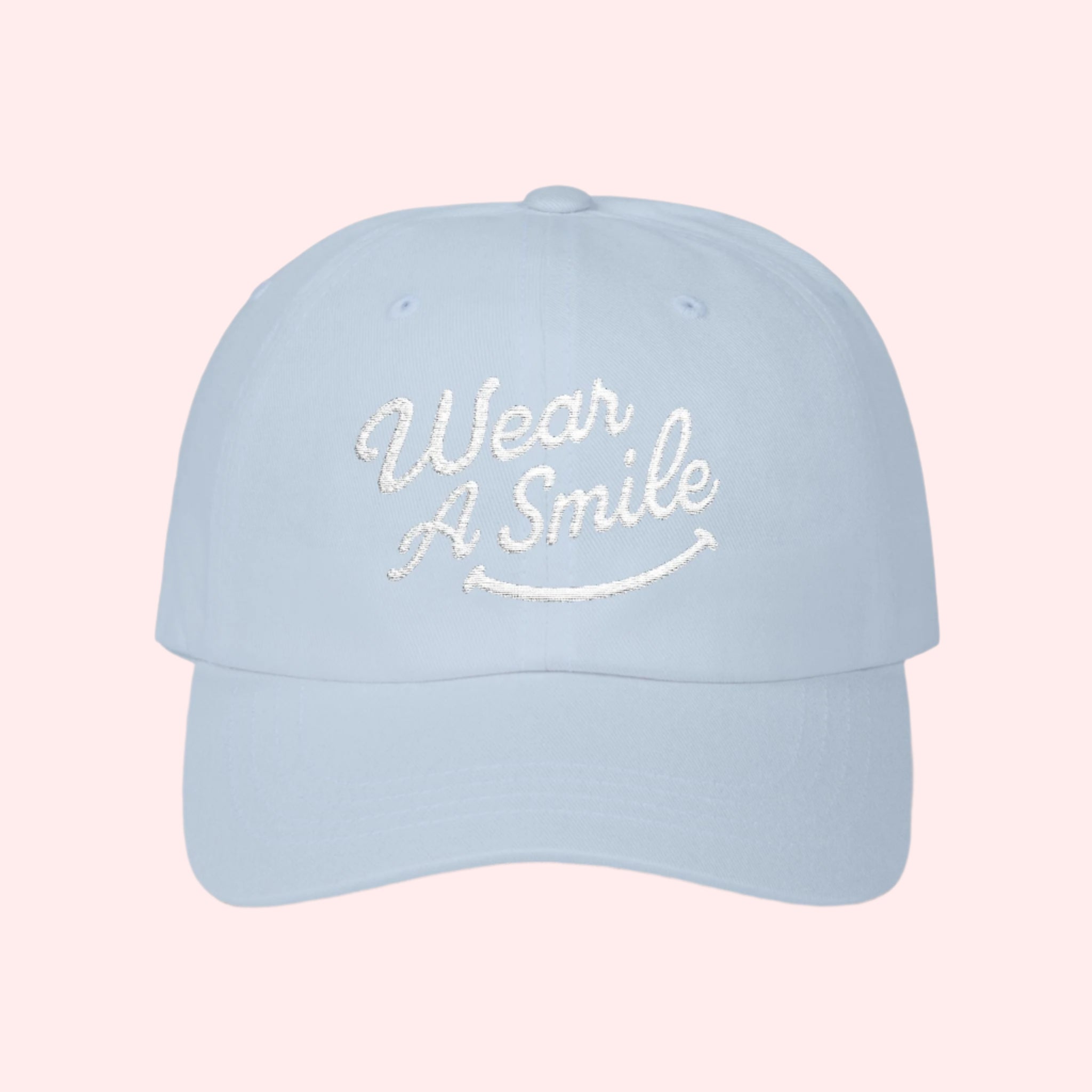 Wear A Smile Light Blue - Smile Clothing