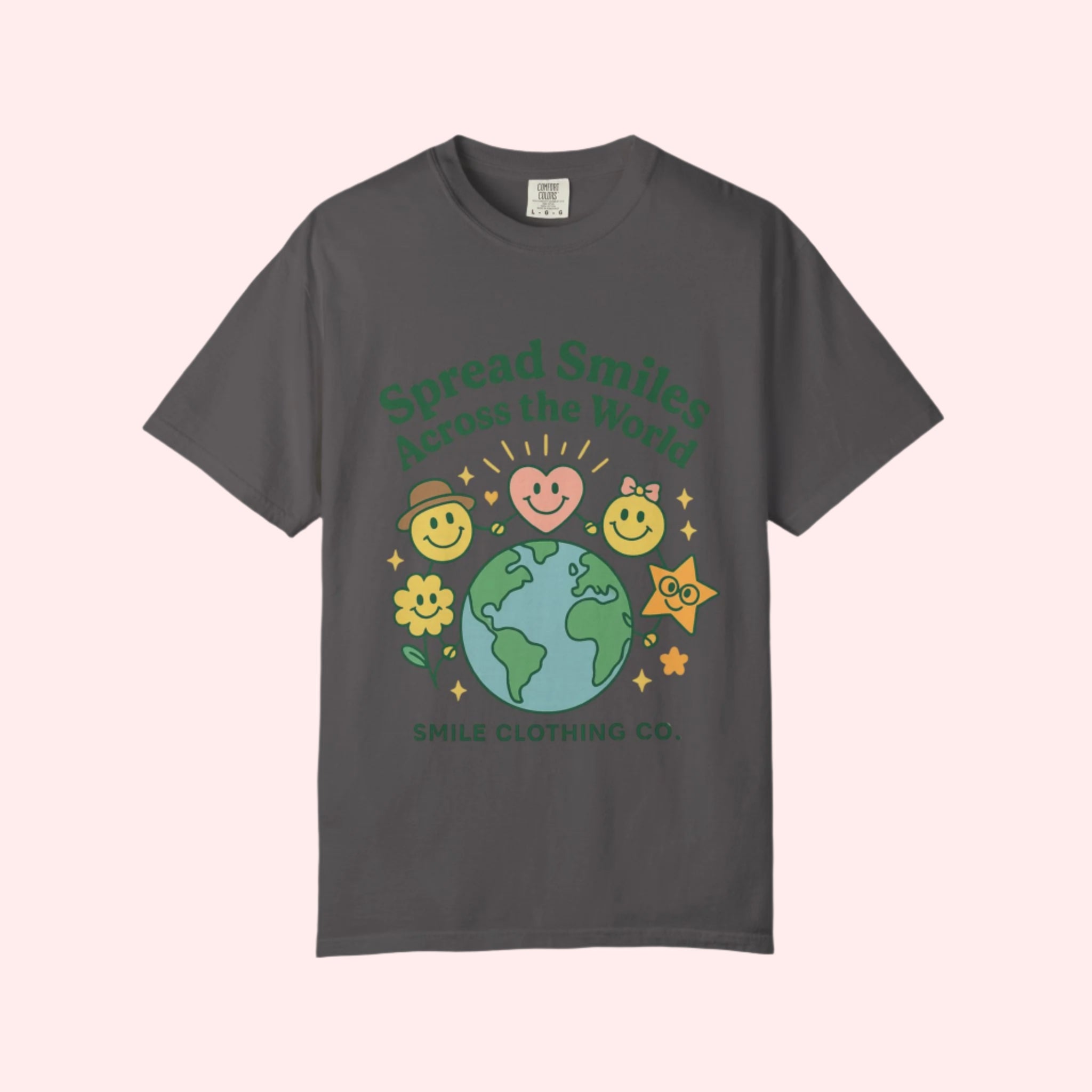 Spread Smiles Across the World Shirt - Smile Clothing