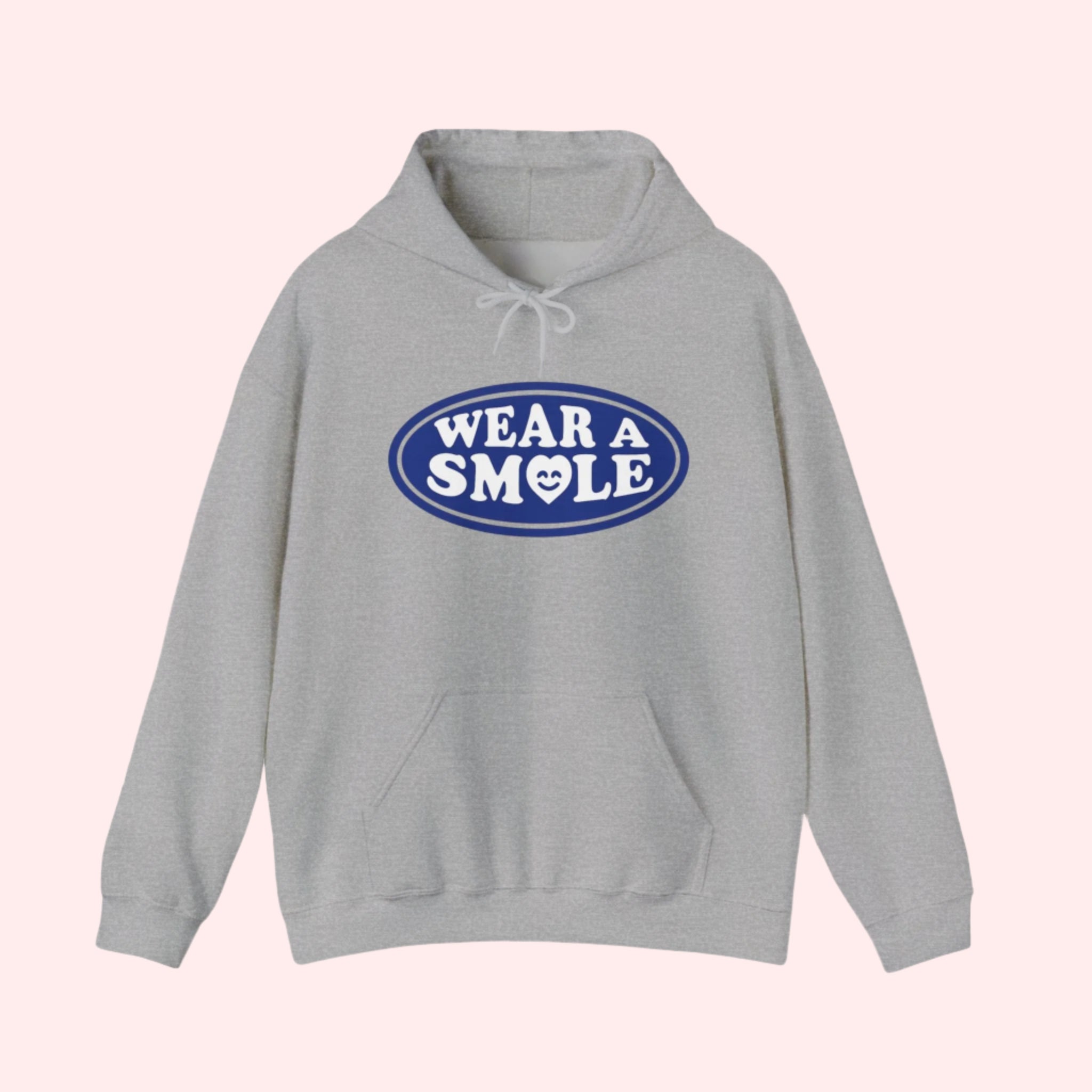 Wear A Smile Oversized Hoodie - Smile Clothing