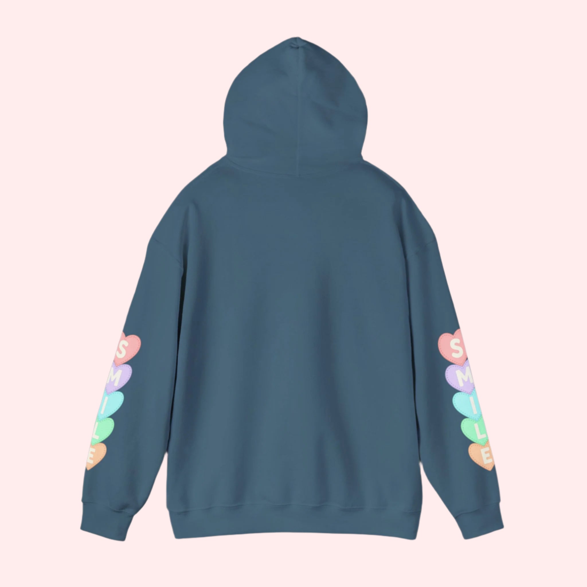 Smile Hearts on My Sleeve Hoodie