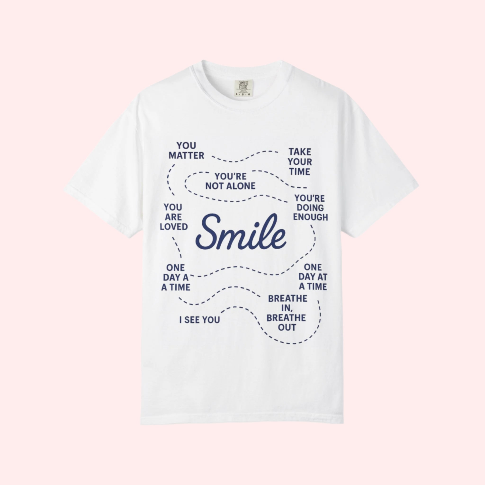 Smile “Words That Heal” Shirt - Smile Clothing