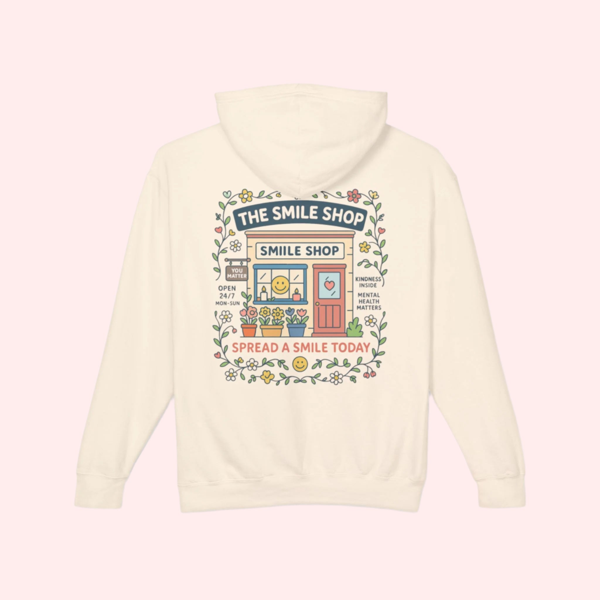 Smile "Flower Shop" Hoodie - Smile Clothing