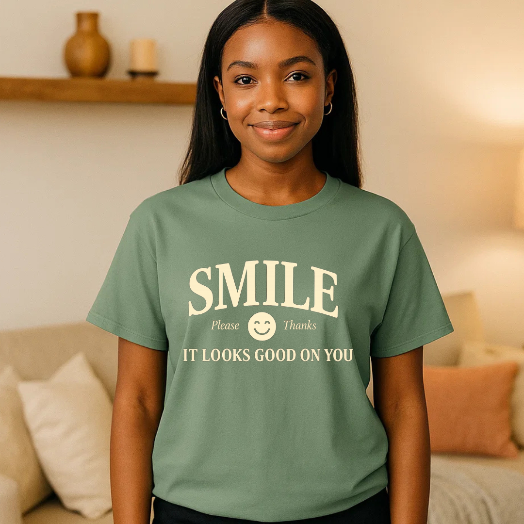 Smile It Looks Good On You Shirt