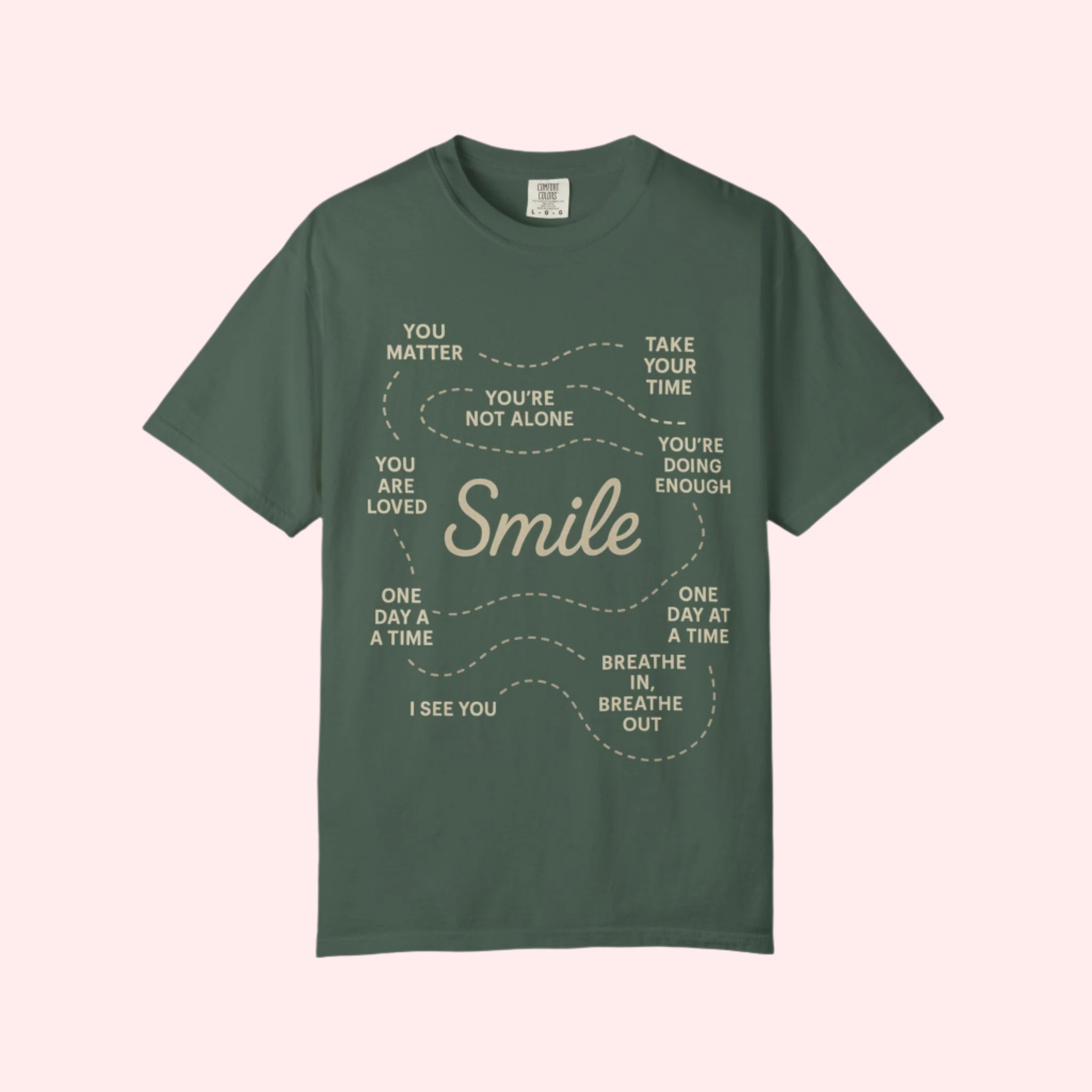 Smile “Words That Heal” Shirt - Smile Clothing