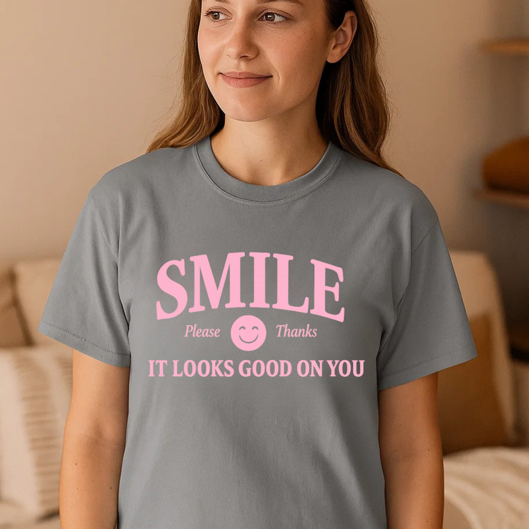 Smile It Looks Good On You Shirt