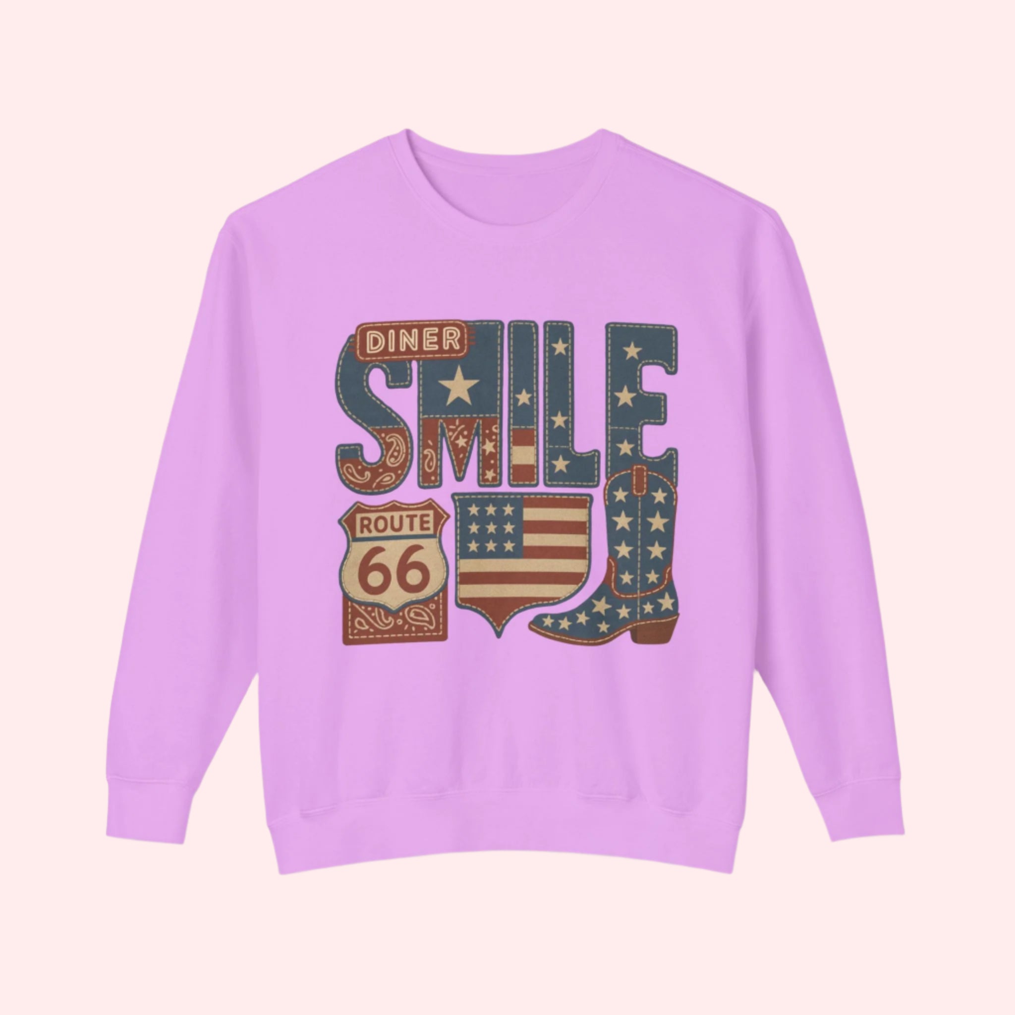Smile Roadtrip Crewneck