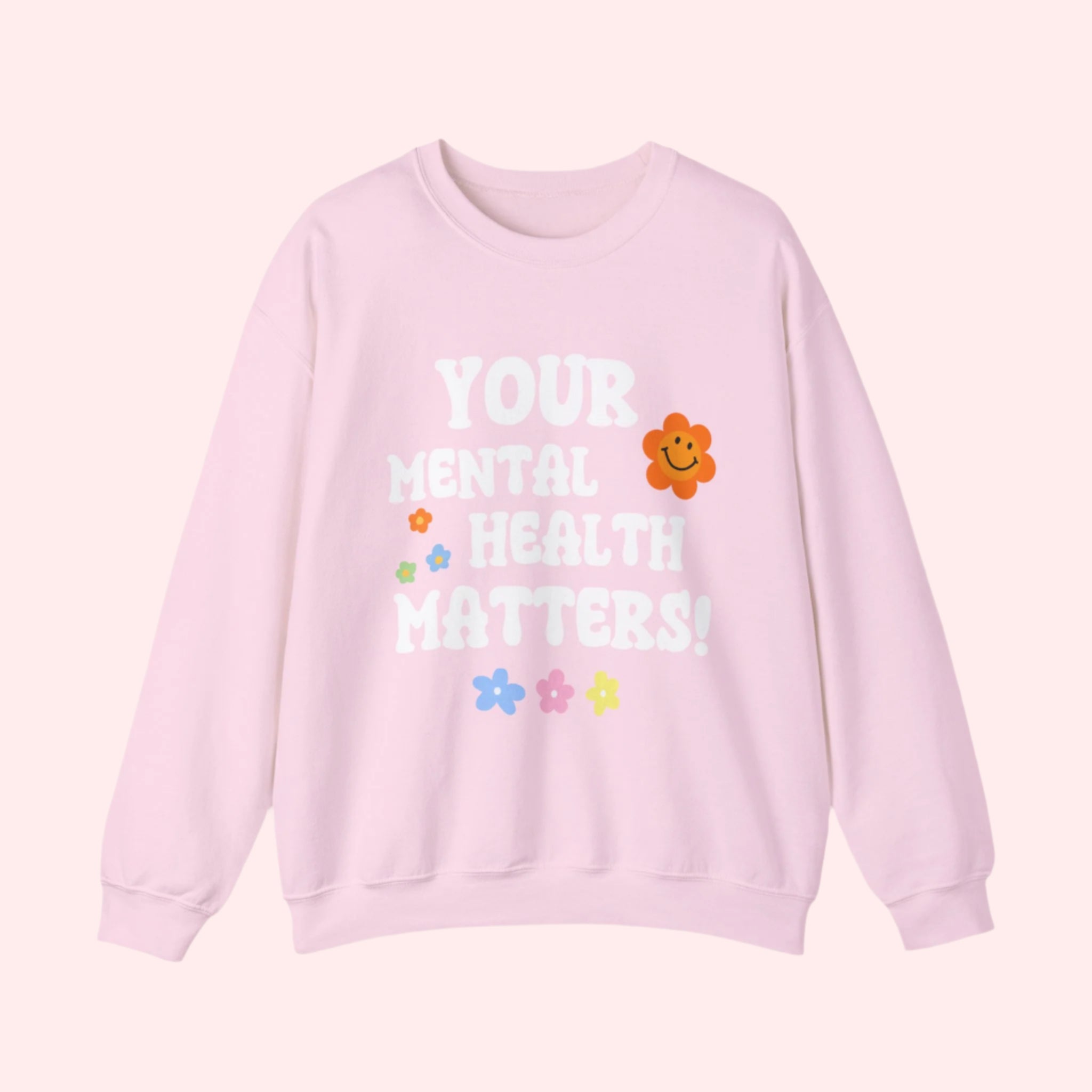 Mental Health Matters Crewneck - Smile Clothing