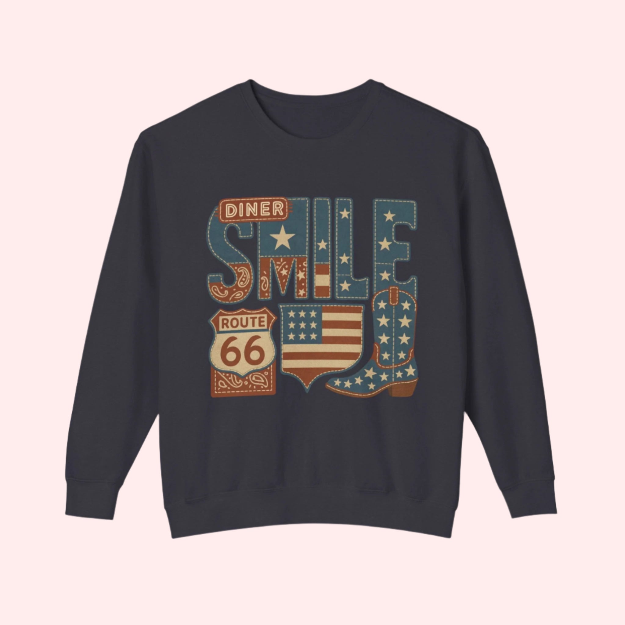 Smile Roadtrip Crewneck