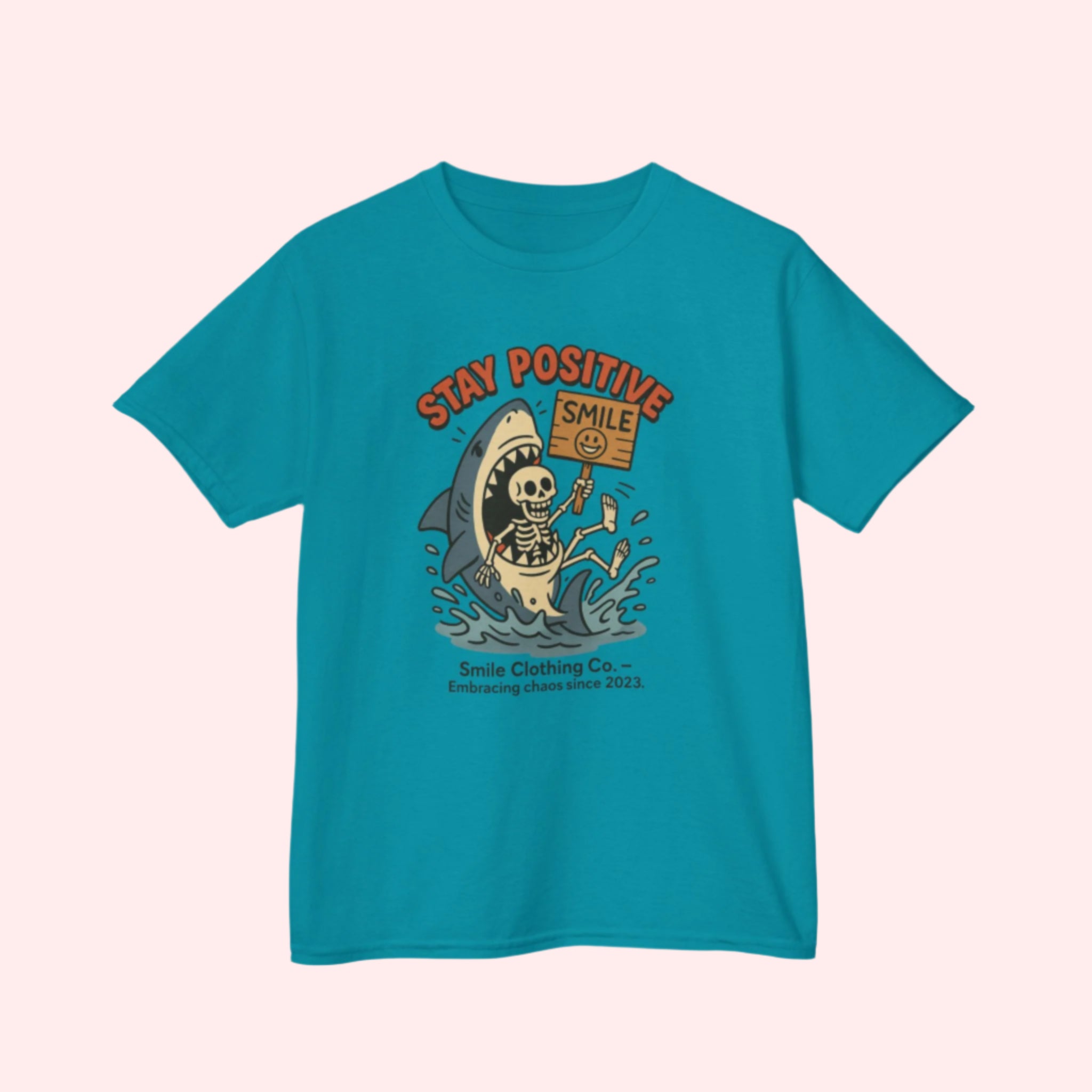 Stay Positive Kids Shirt - Smile Clothing
