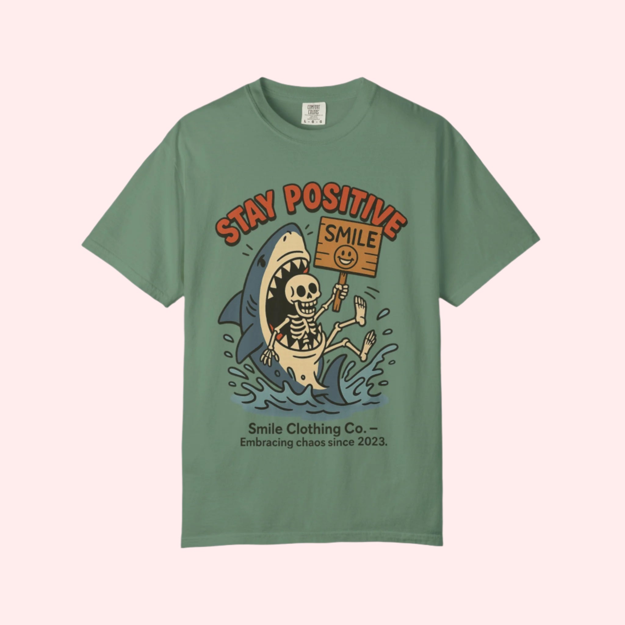 Smile | Stay Positive Shirt - Smile Clothing
