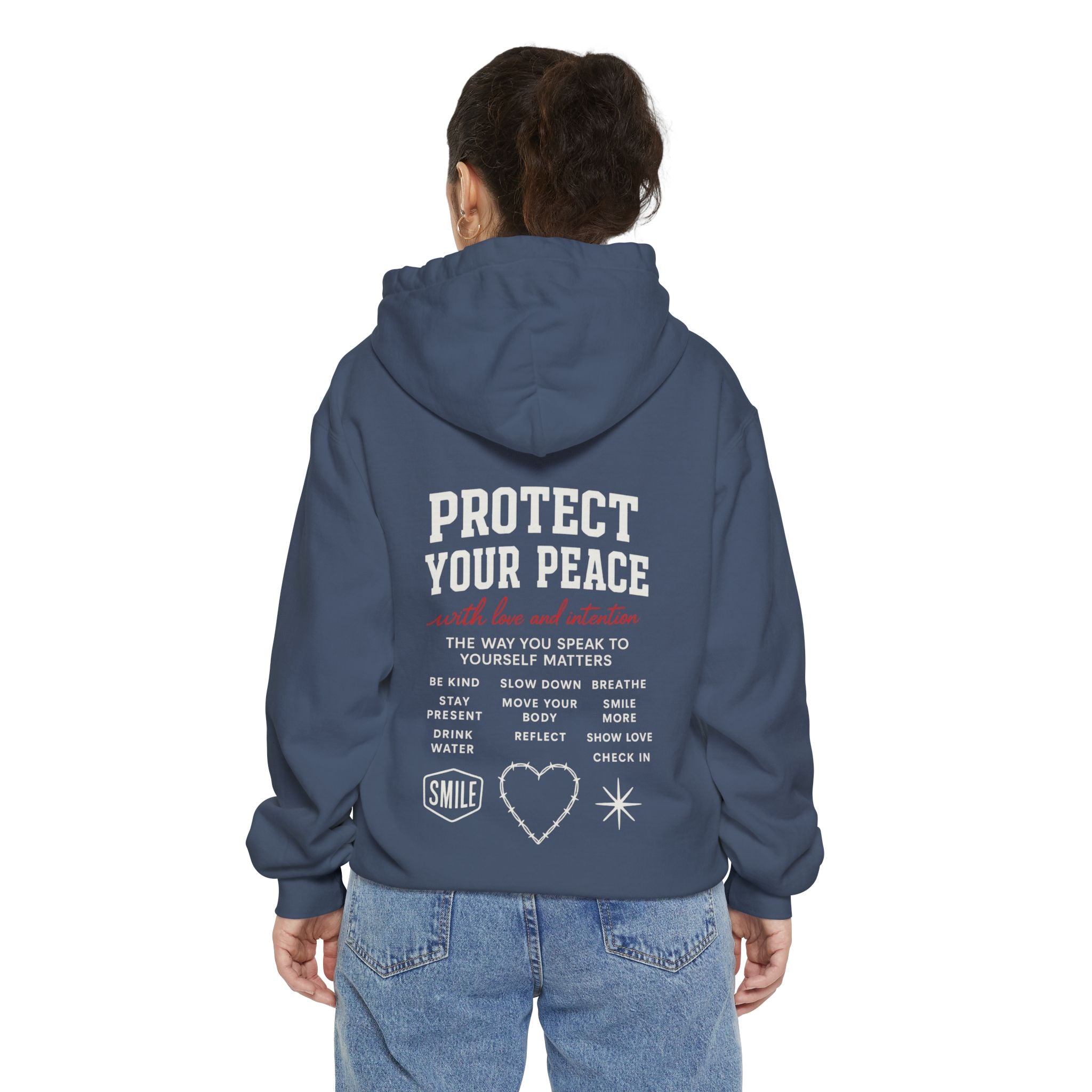 Smile Protect Your Peace Hoodie
