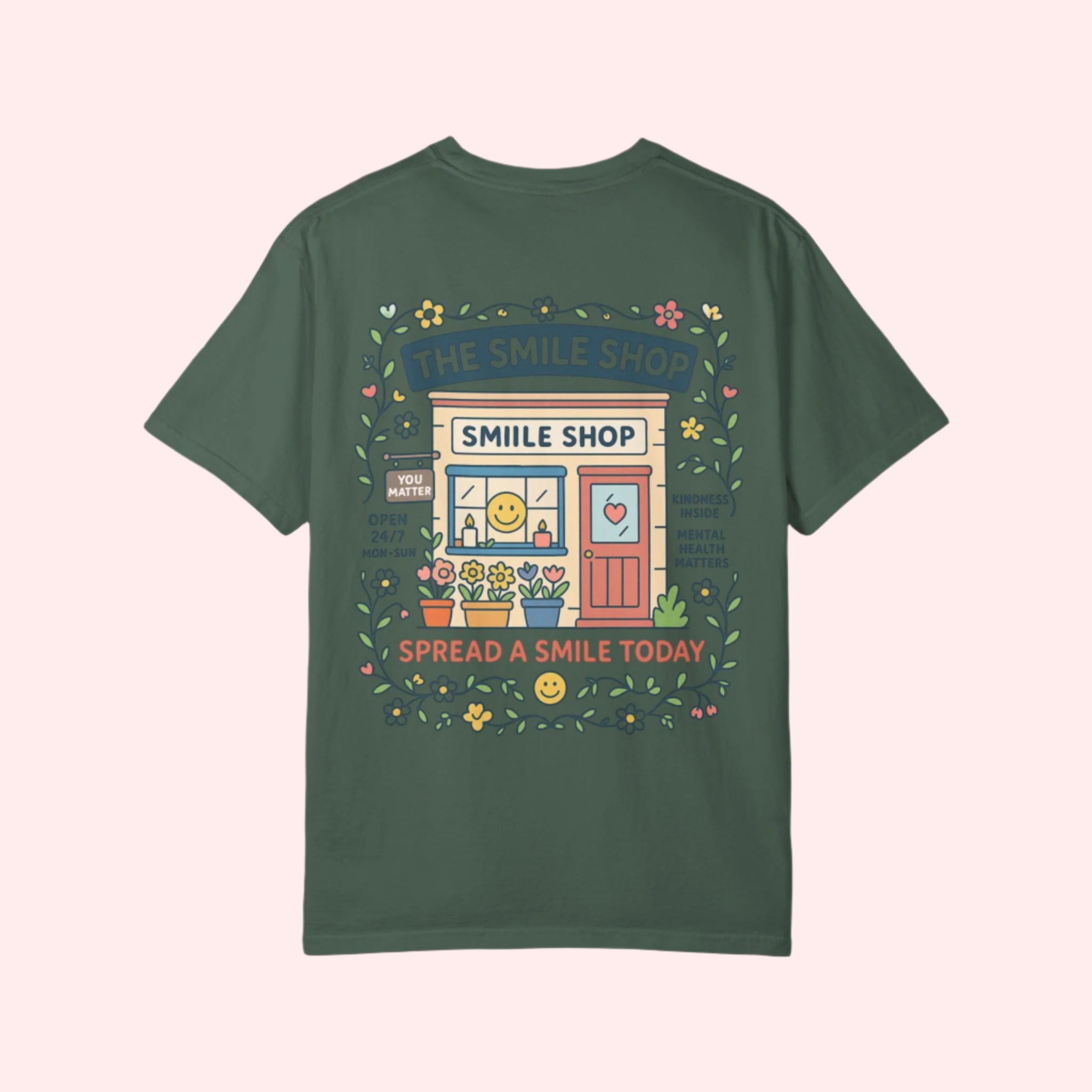 Smile “Flower Shop” Shirt - Smile Clothing