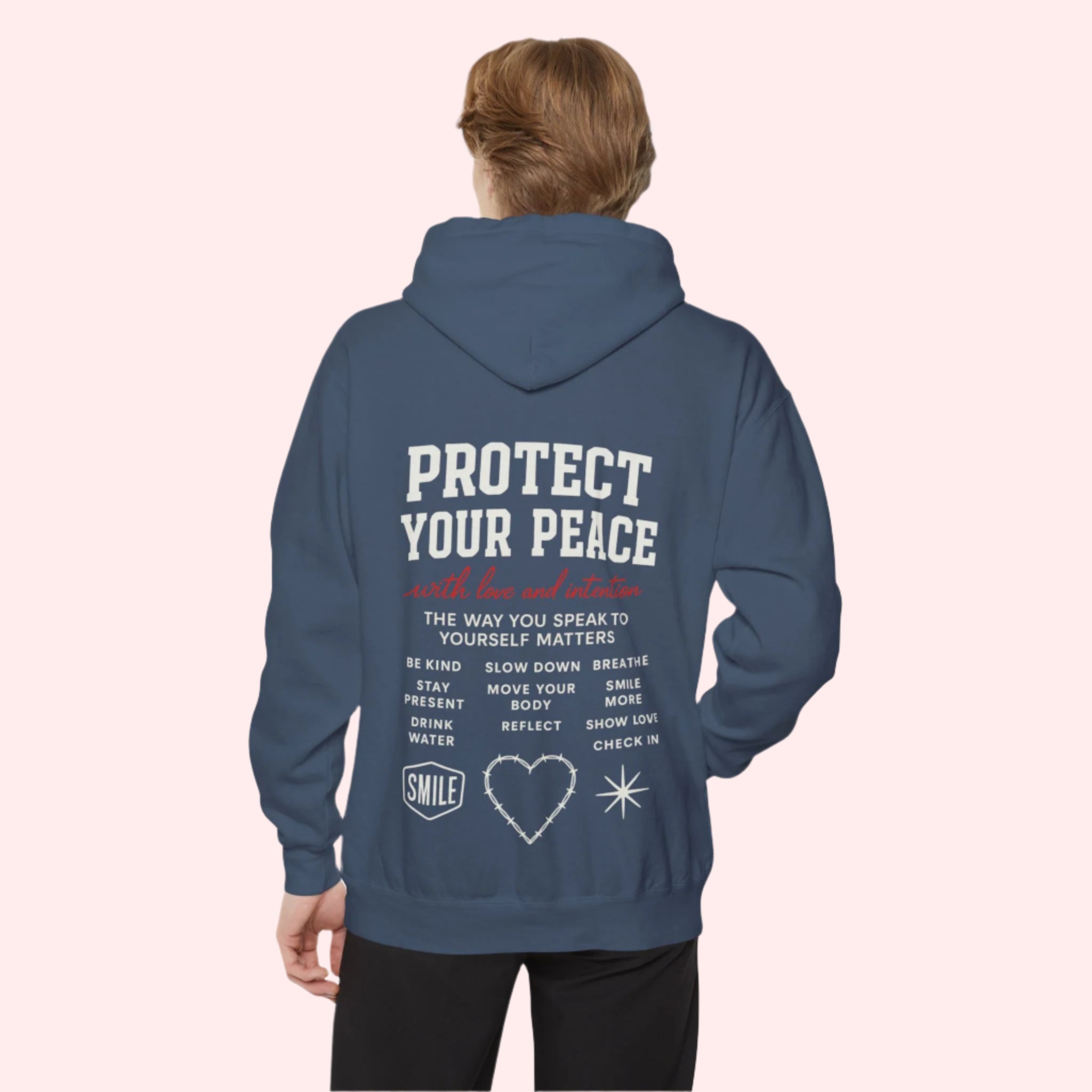 Smile Protect Your Peace Hoodie - Smile Clothing