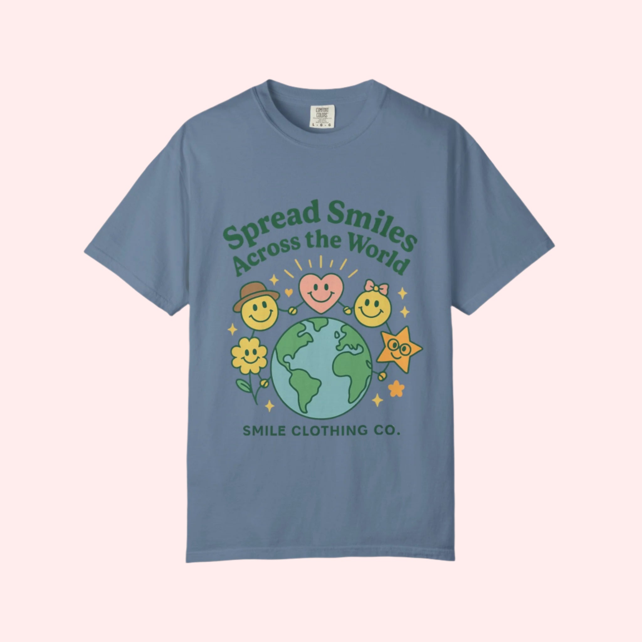 Spread Smiles Across the World Shirt - Smile Clothing