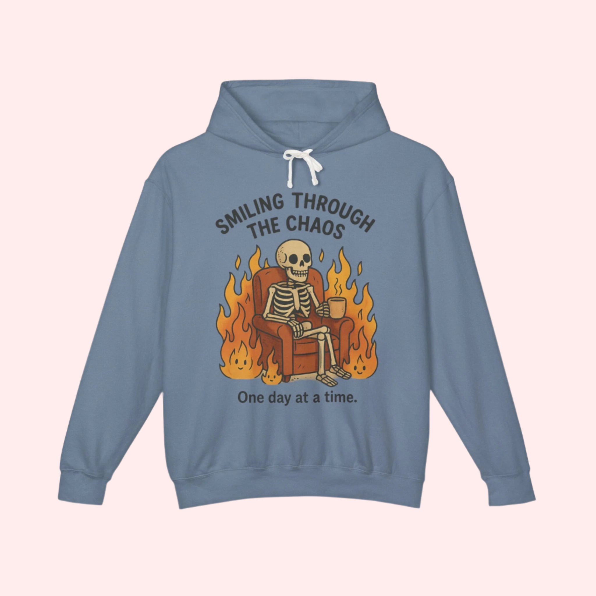 Smiling Through Chaos Hoodie - Smile Clothing