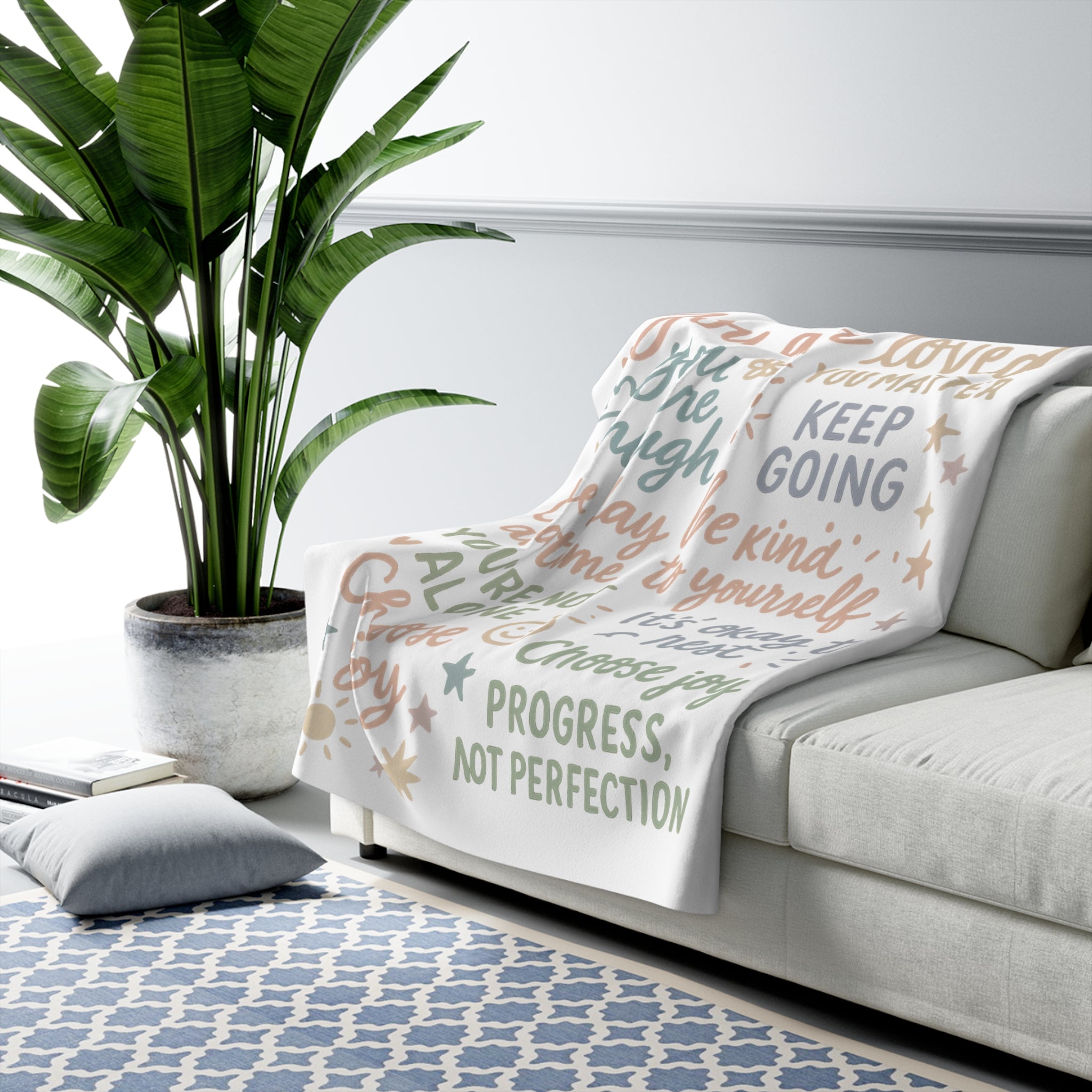 Smile Stress Relief Blanket - Smile Clothing