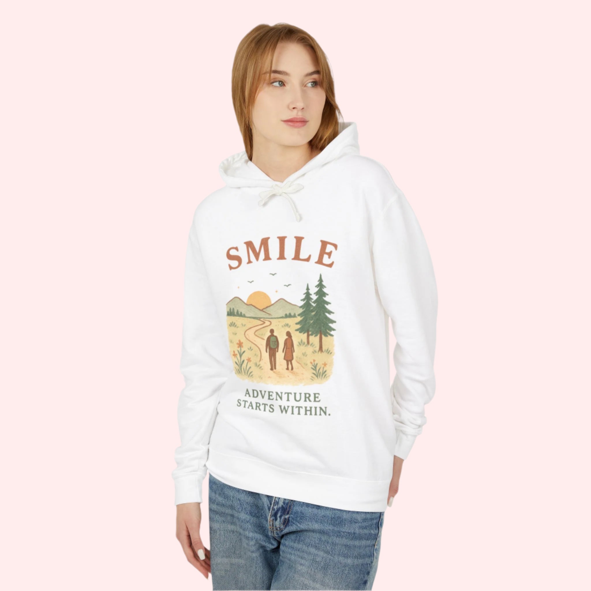 Smile “Adventures Start Within” Hoodie - Smile Clothing