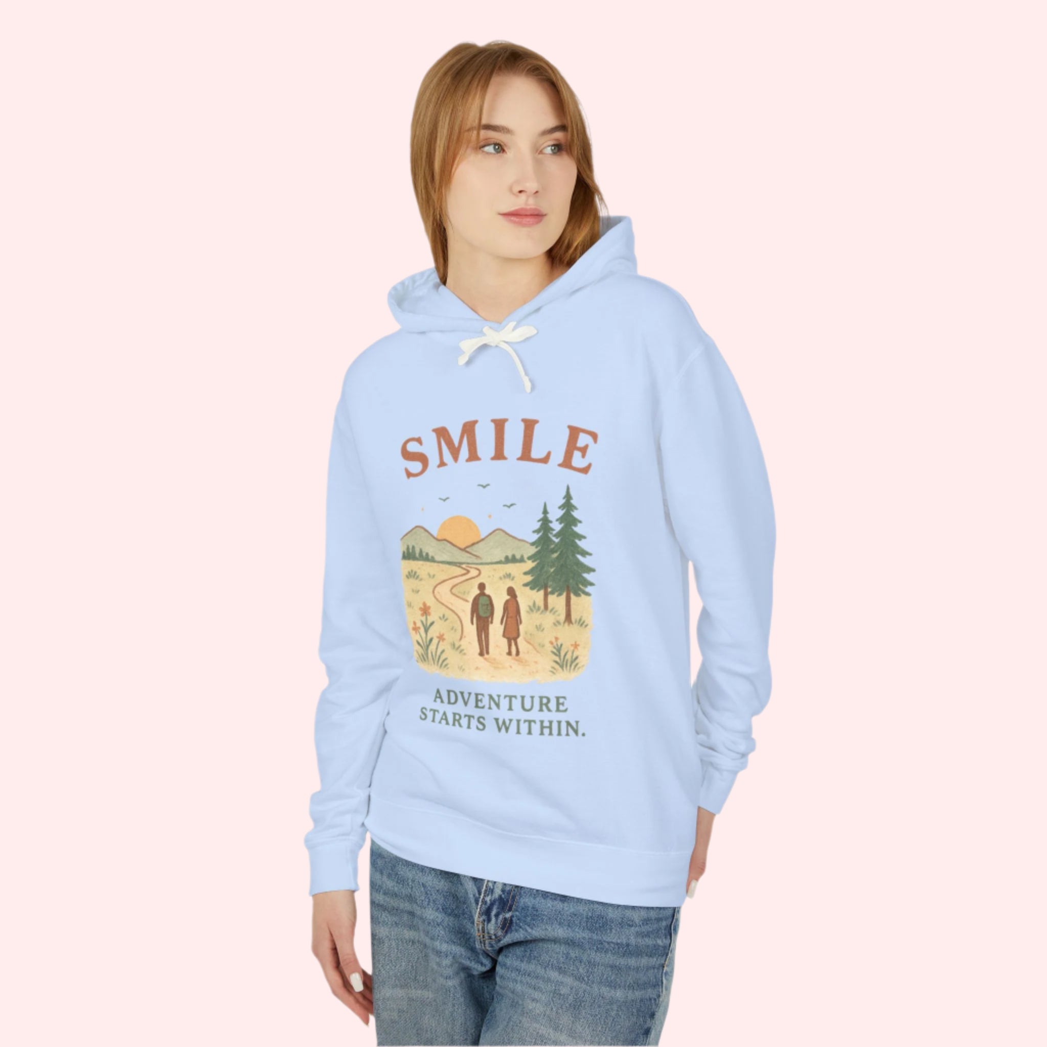 Smile “Adventures Start Within” Hoodie - Smile Clothing