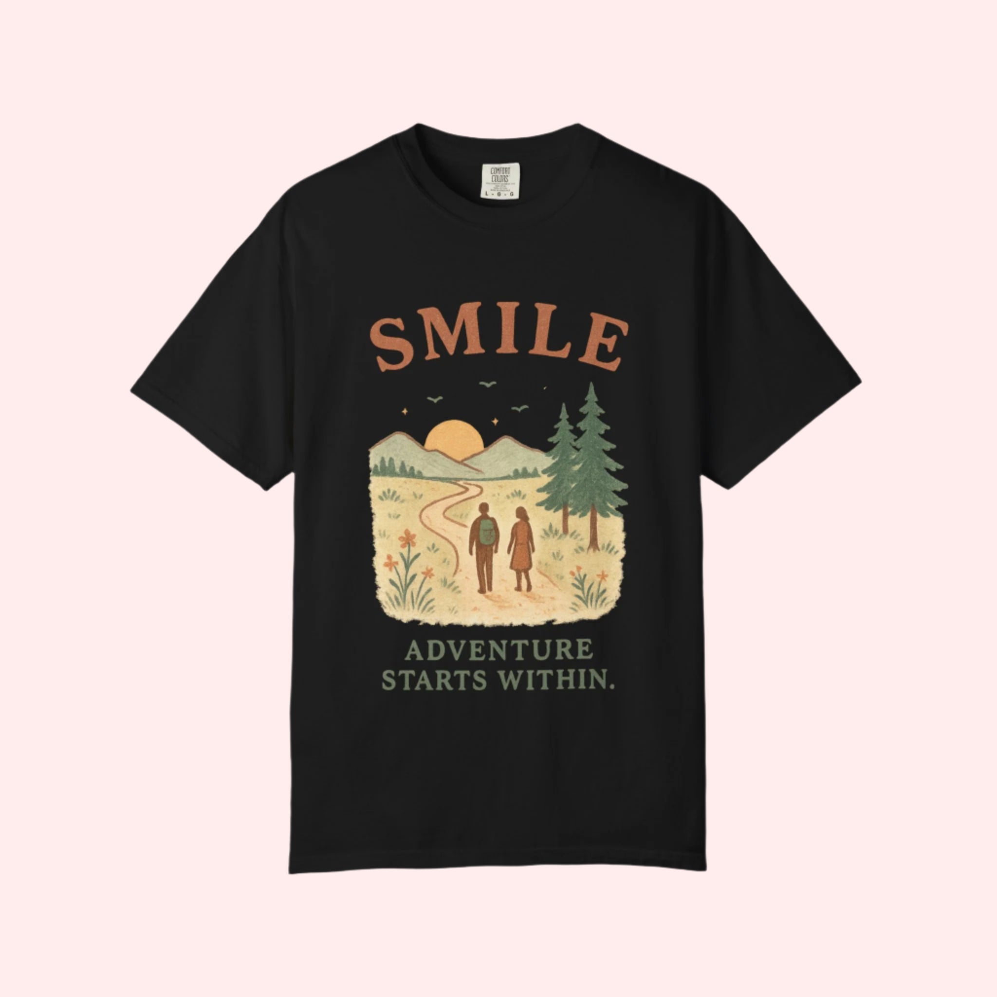 Smile “Adventures Start Within” Shirt - Smile Clothing