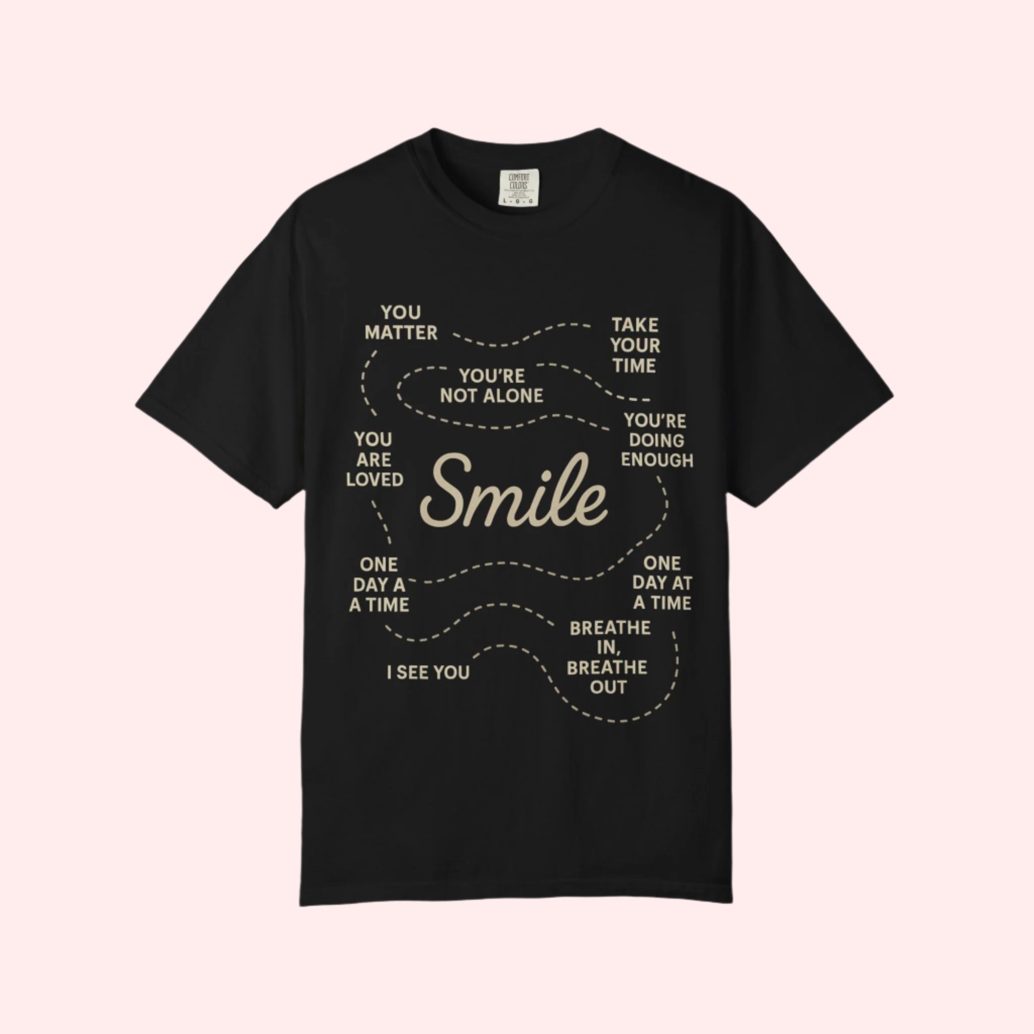 Smile “Words That Heal” Shirt - Smile Clothing