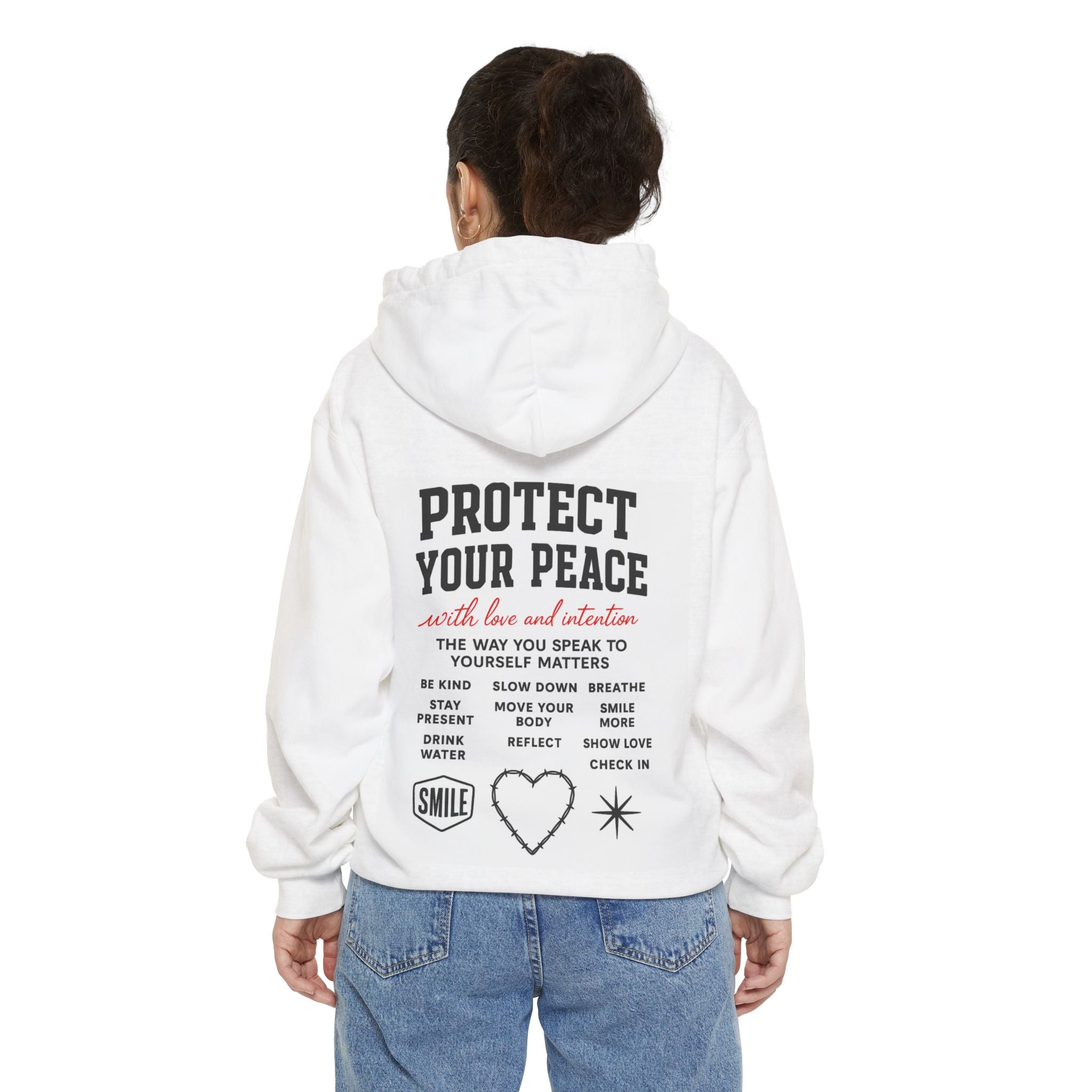 Smile Protect Your Peace Hoodie