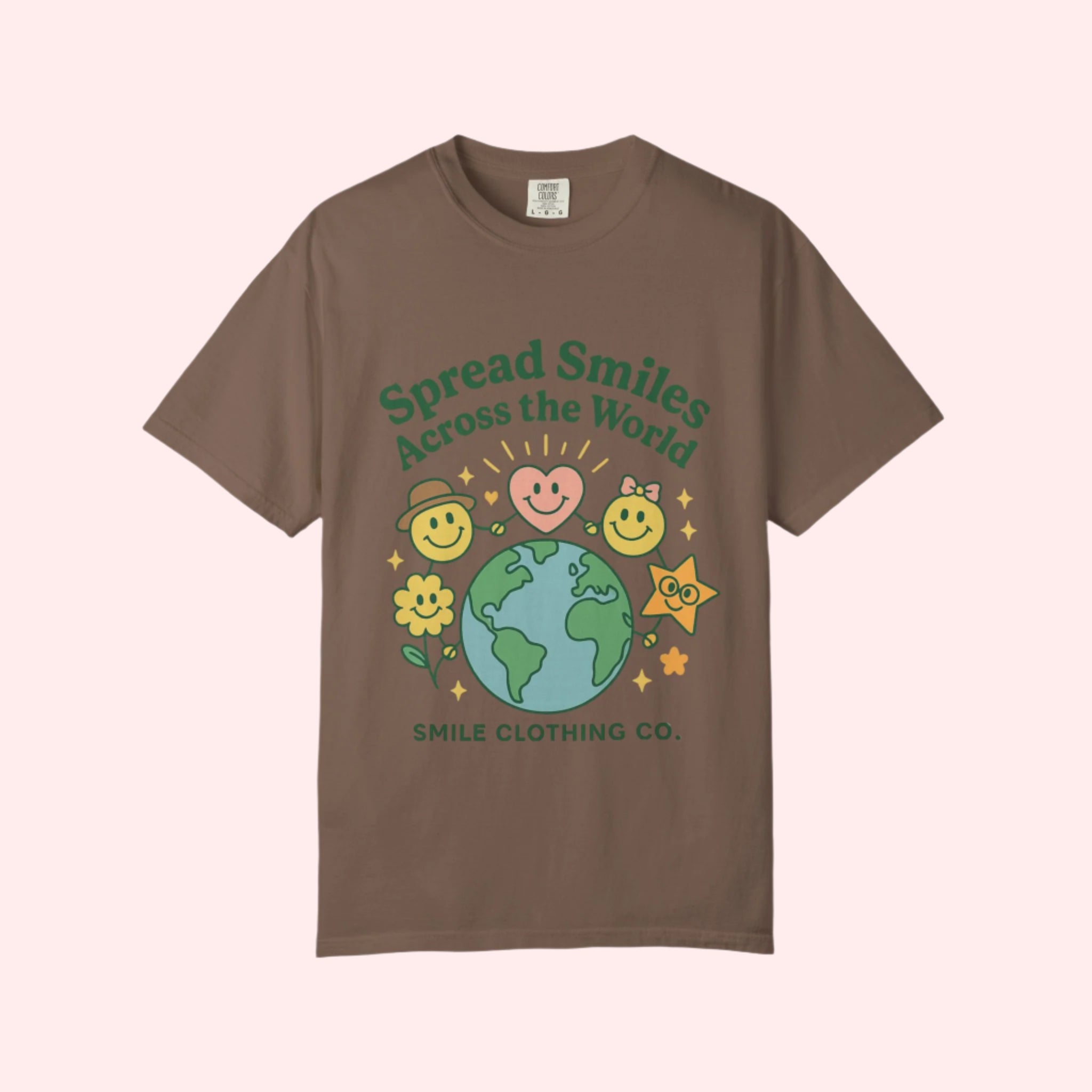 Spread Smiles Across the World Shirt - Smile Clothing