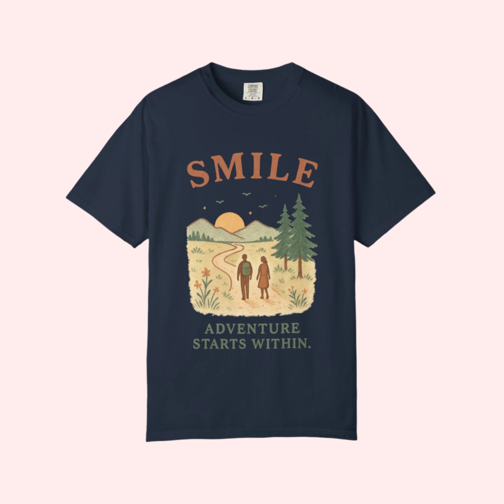 Smile “Adventures Start Within” Shirt - Smile Clothing