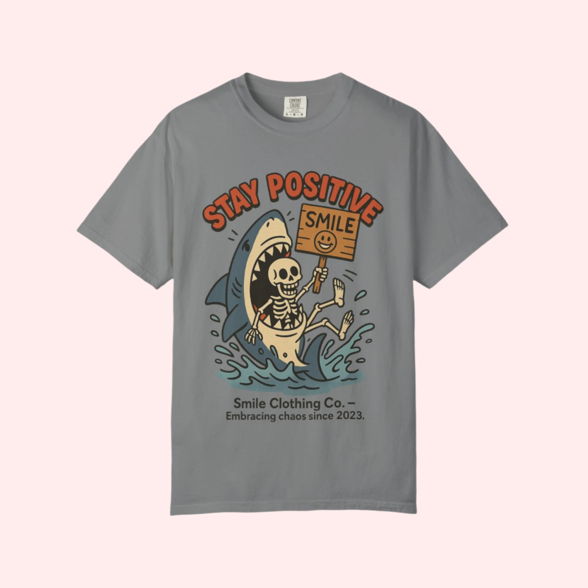 Smile | Stay Positive Shirt - Smile Clothing