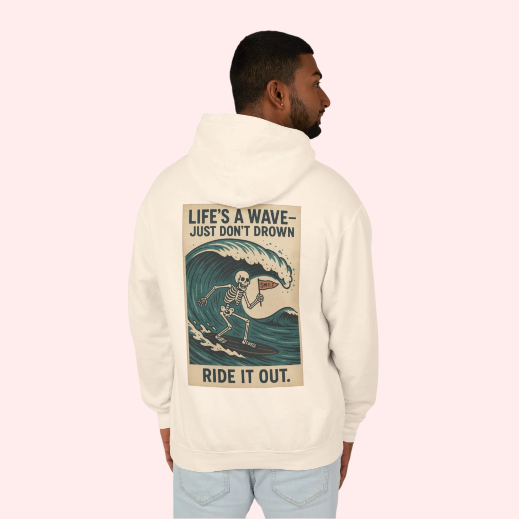 Smile Ride The Wave Hoodie