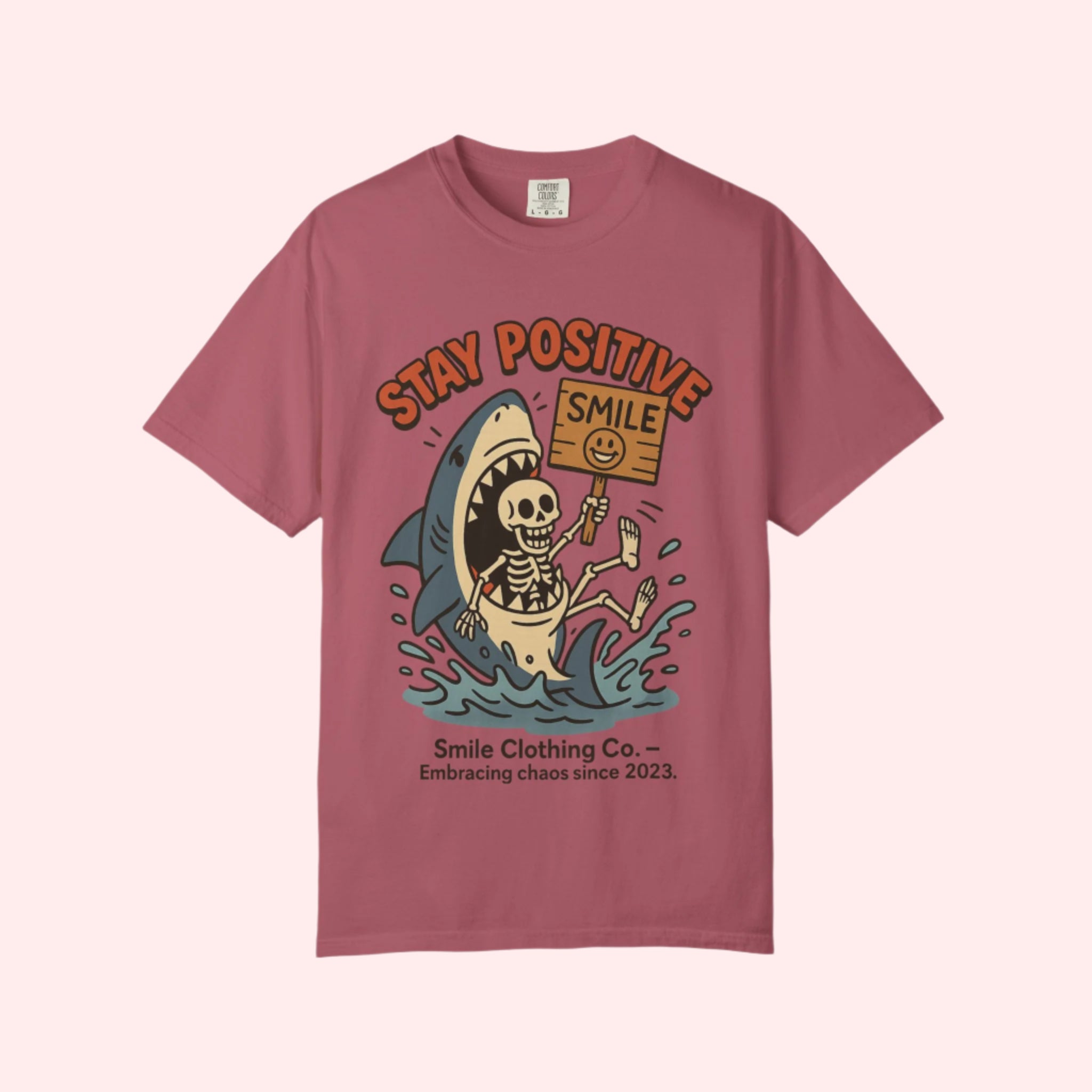 Smile | Stay Positive Shirt - Smile Clothing