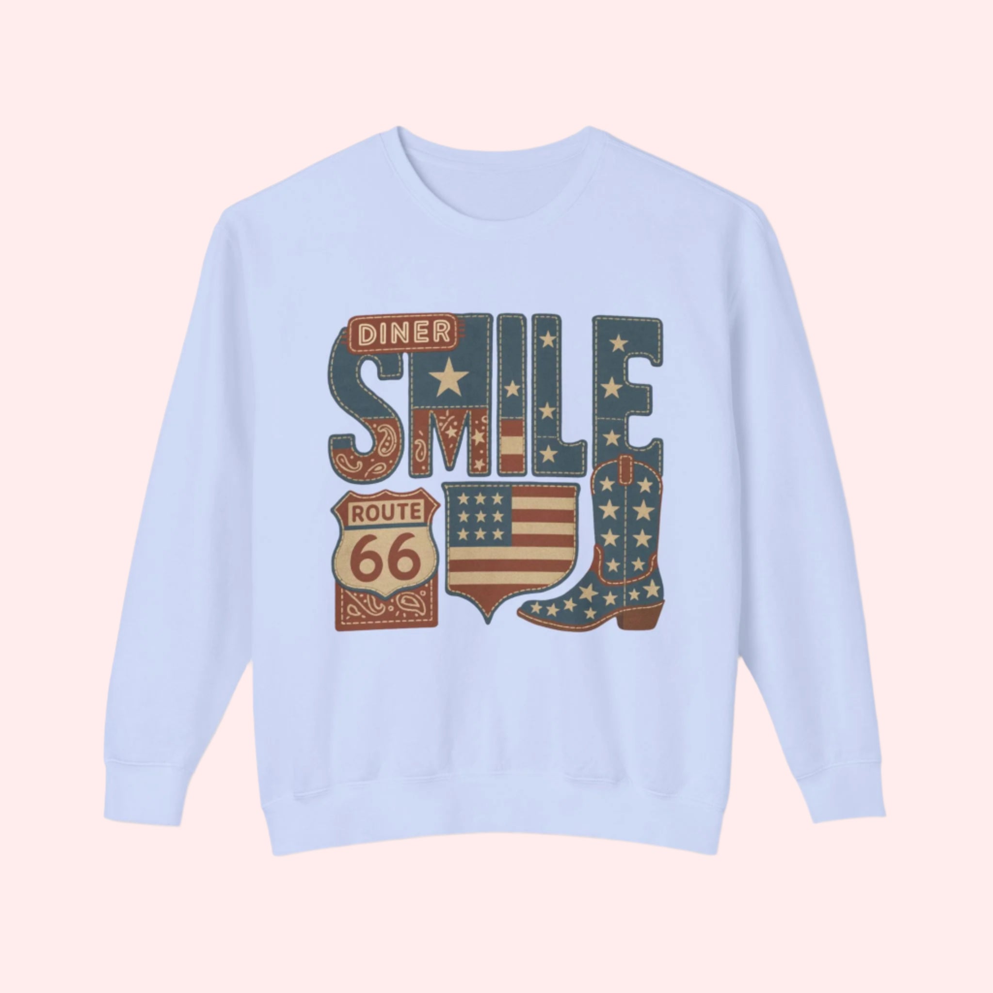 Smile Roadtrip Crewneck