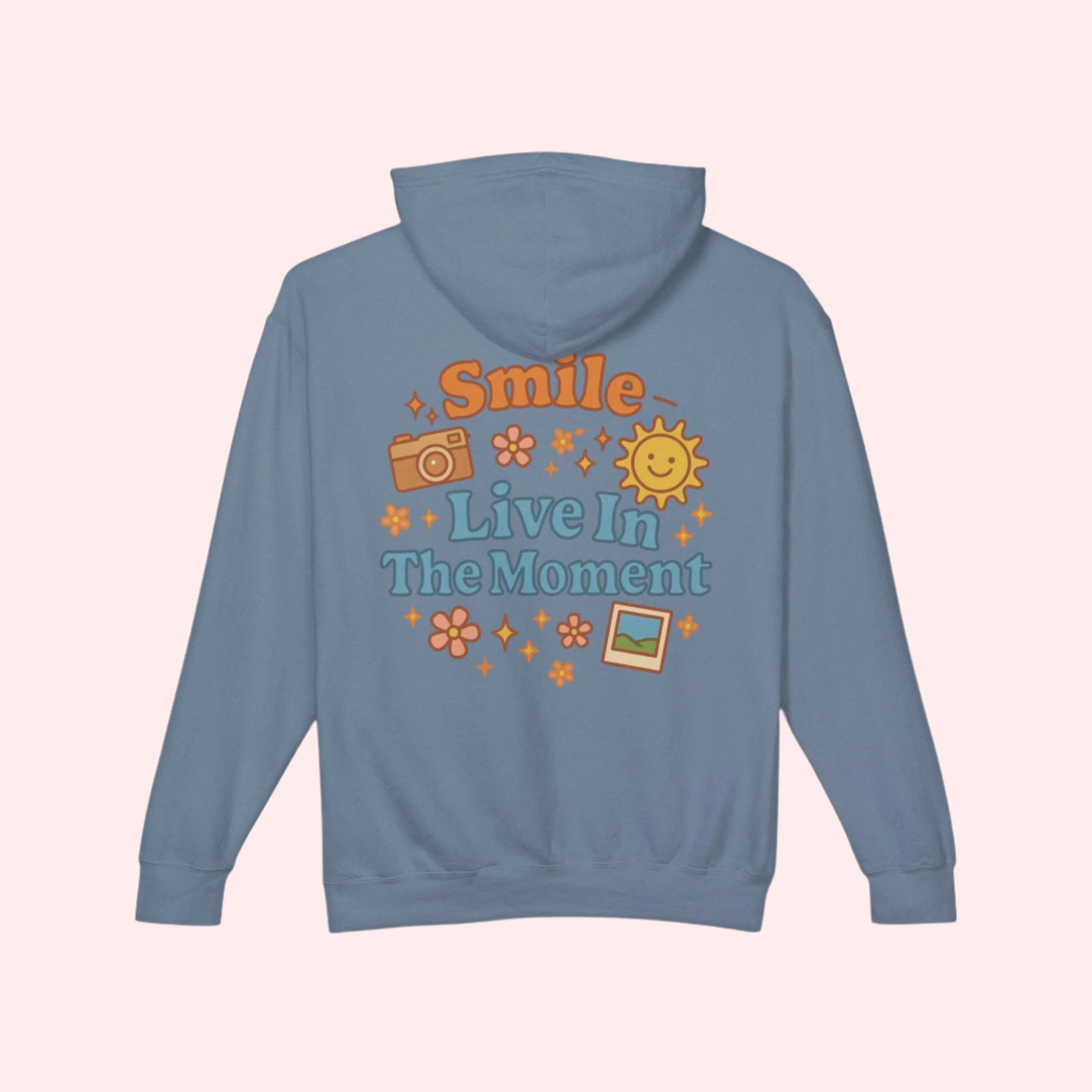 Smile Live In The Moment Hoodie - Smile Clothing