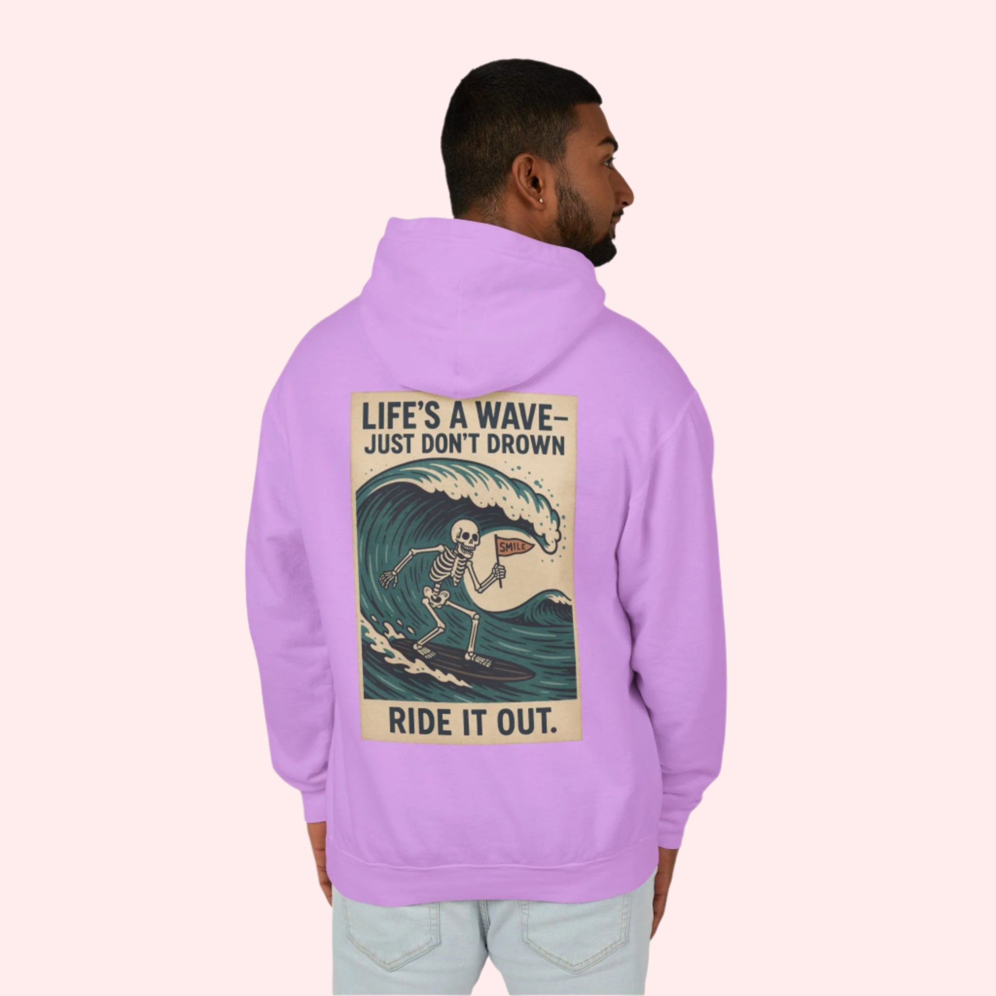 Smile Ride The Wave Hoodie