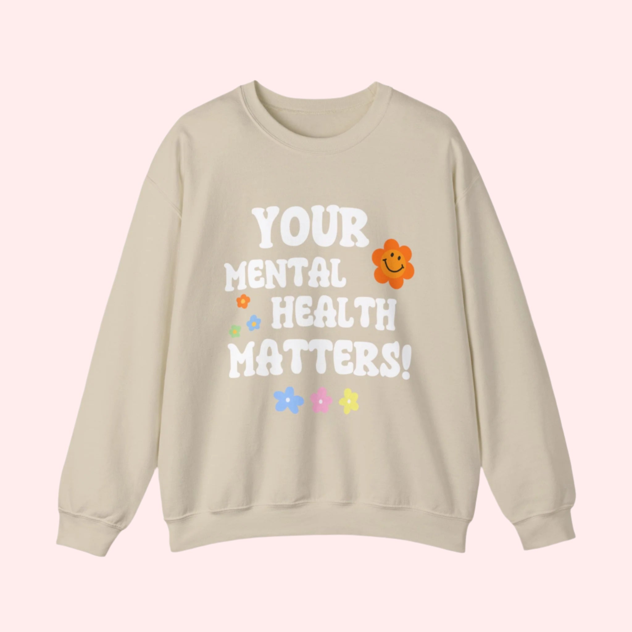 Mental Health Matters Crewneck - Smile Clothing