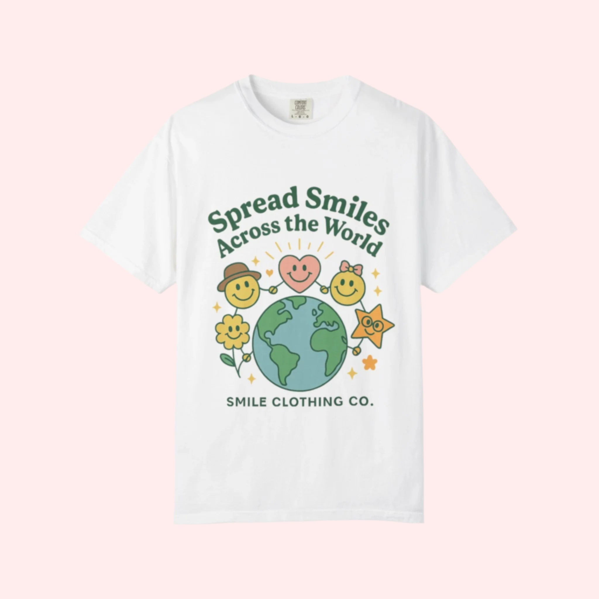 Spread Smiles Across the World Shirt - Smile Clothing