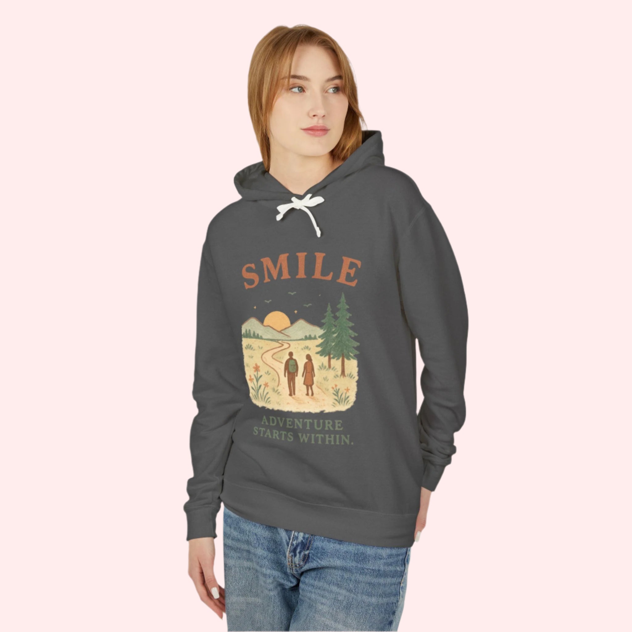 Smile “Adventures Start Within” Hoodie - Smile Clothing