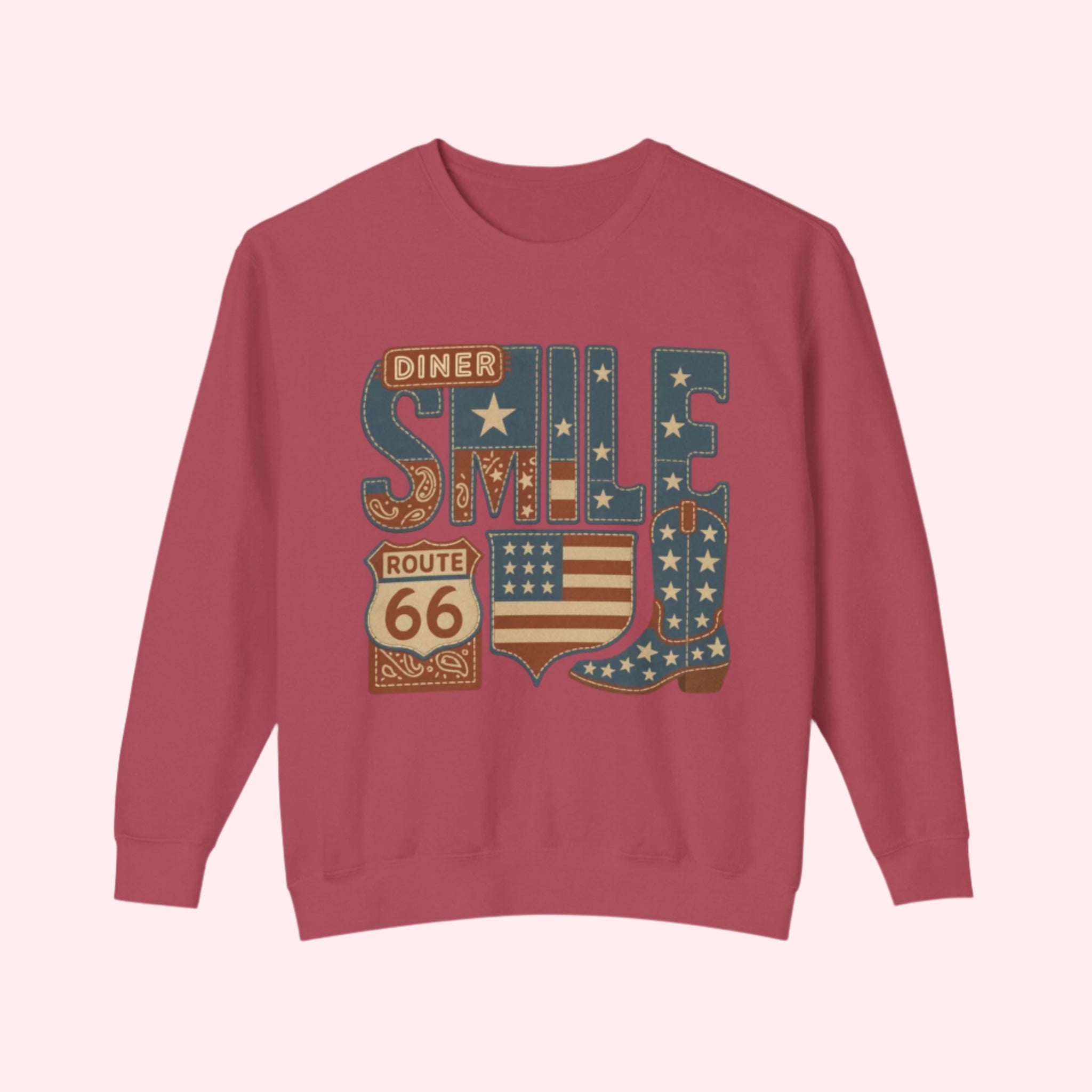 Smile Roadtrip Crewneck