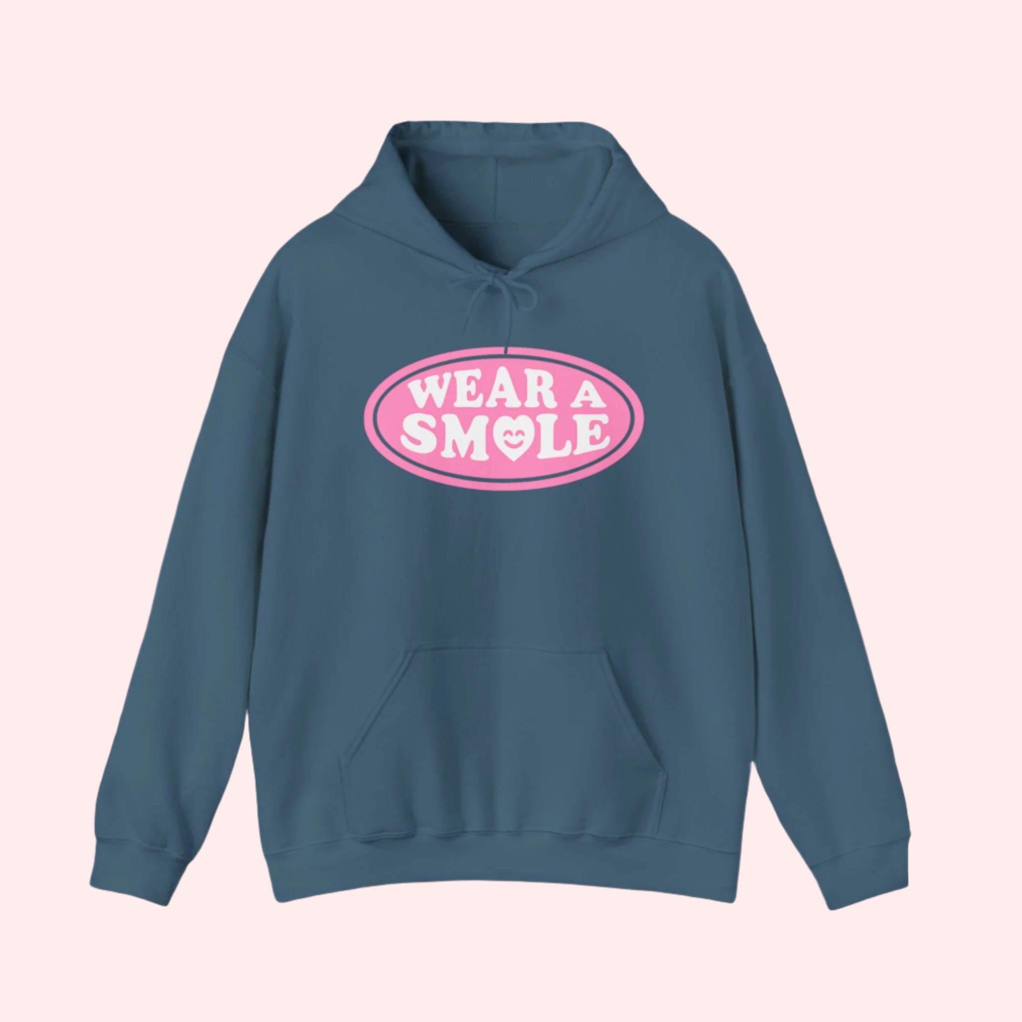 Wear A Smile Oversized Hoodie - Smile Clothing
