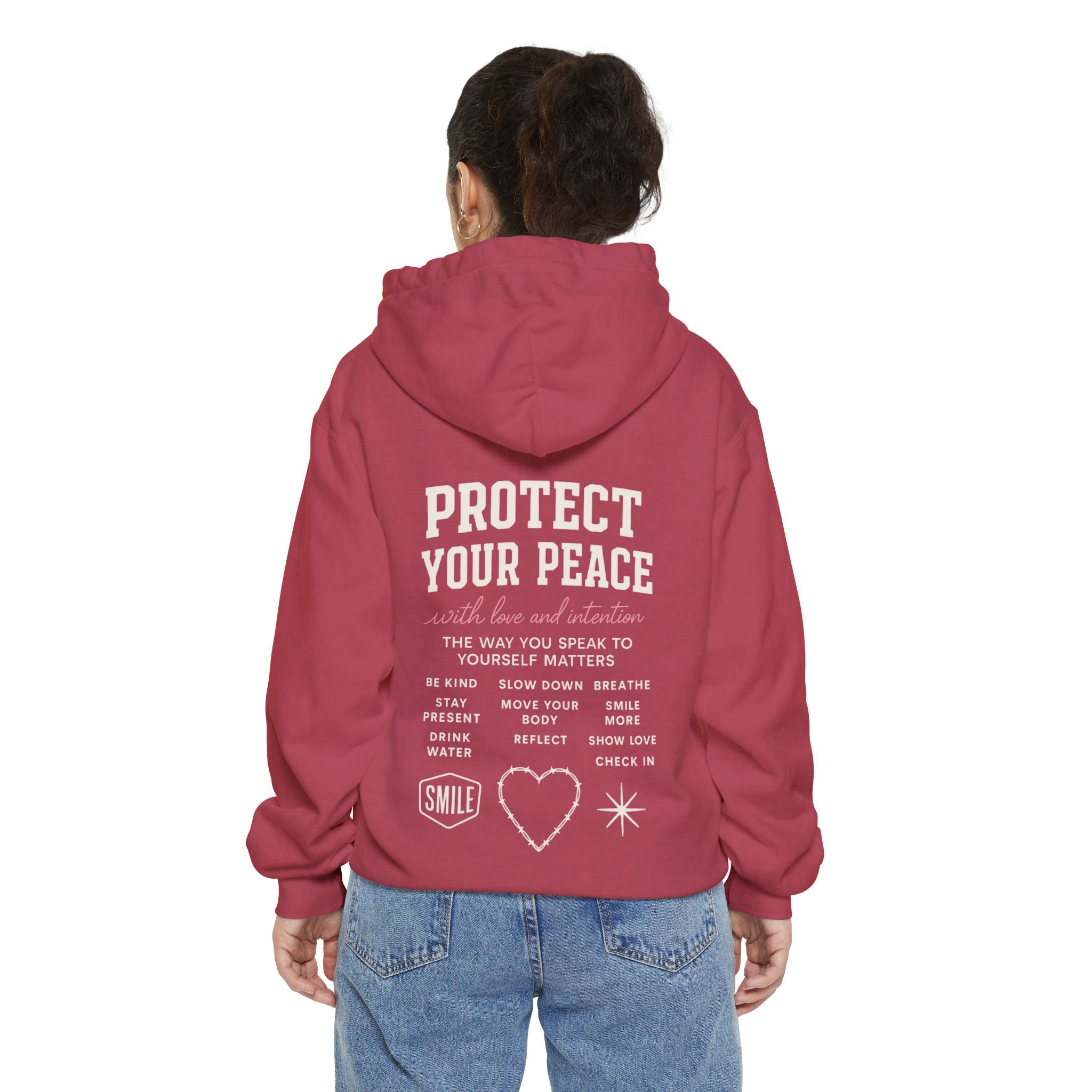 Smile Protect Your Peace Hoodie