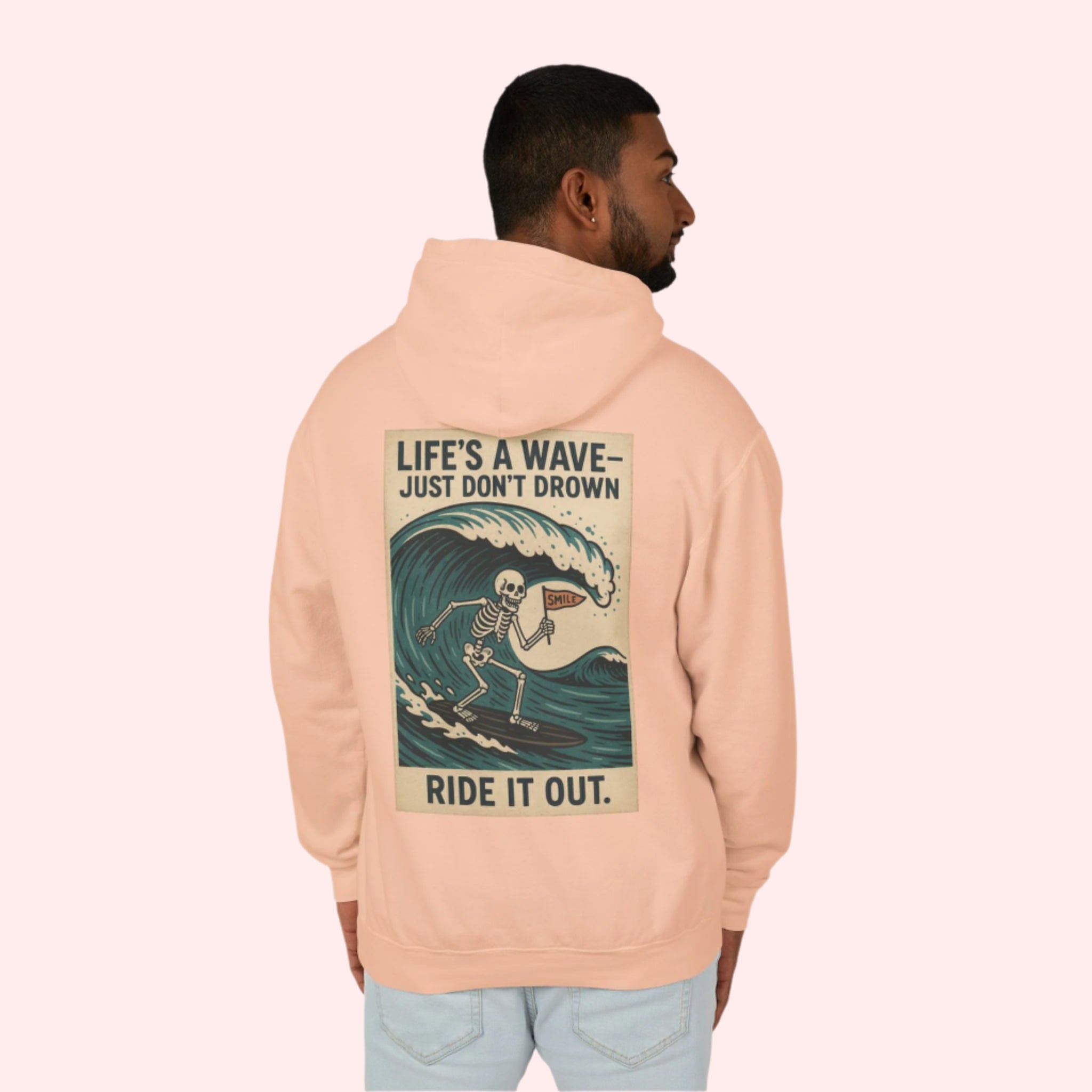 Smile Ride The Wave Hoodie