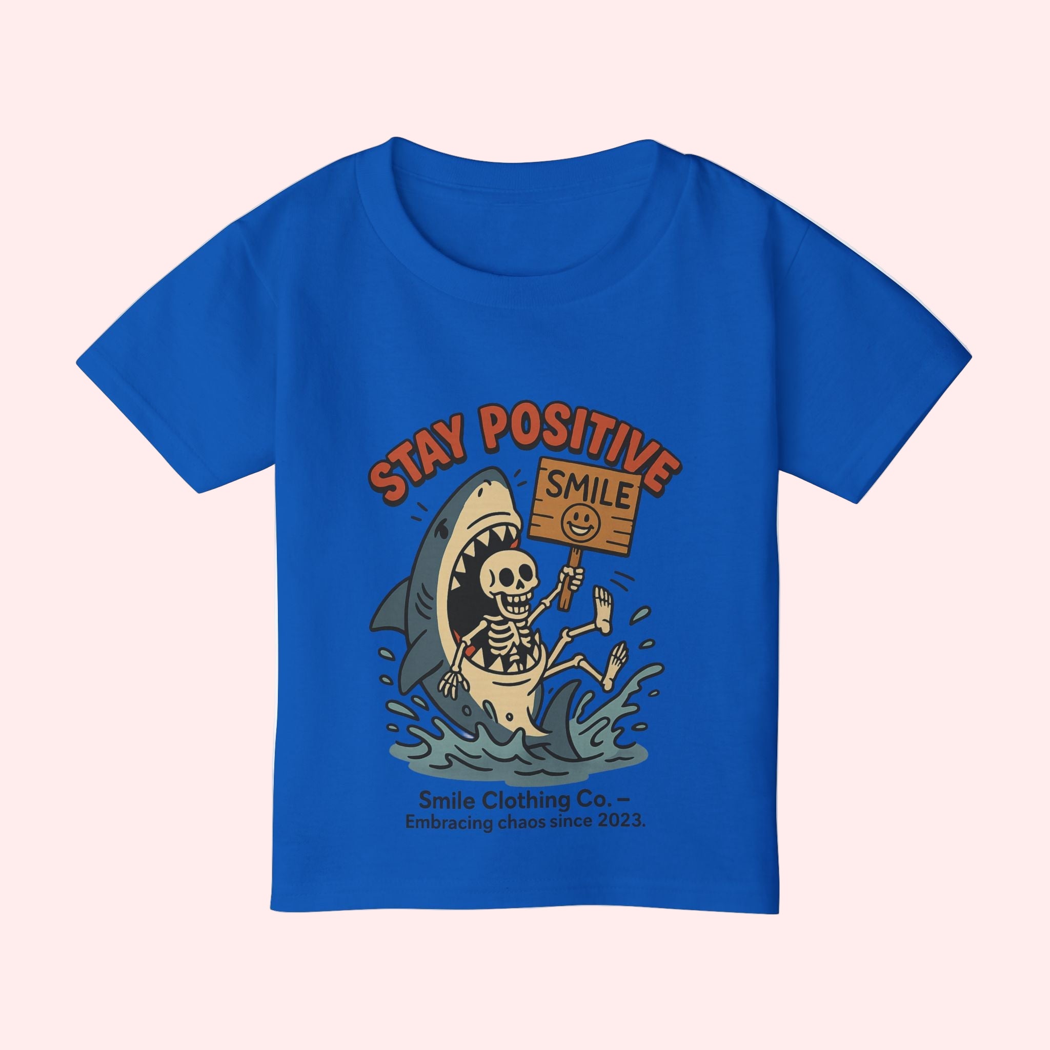Stay Positive Toddler Shirt - Smile Clothing