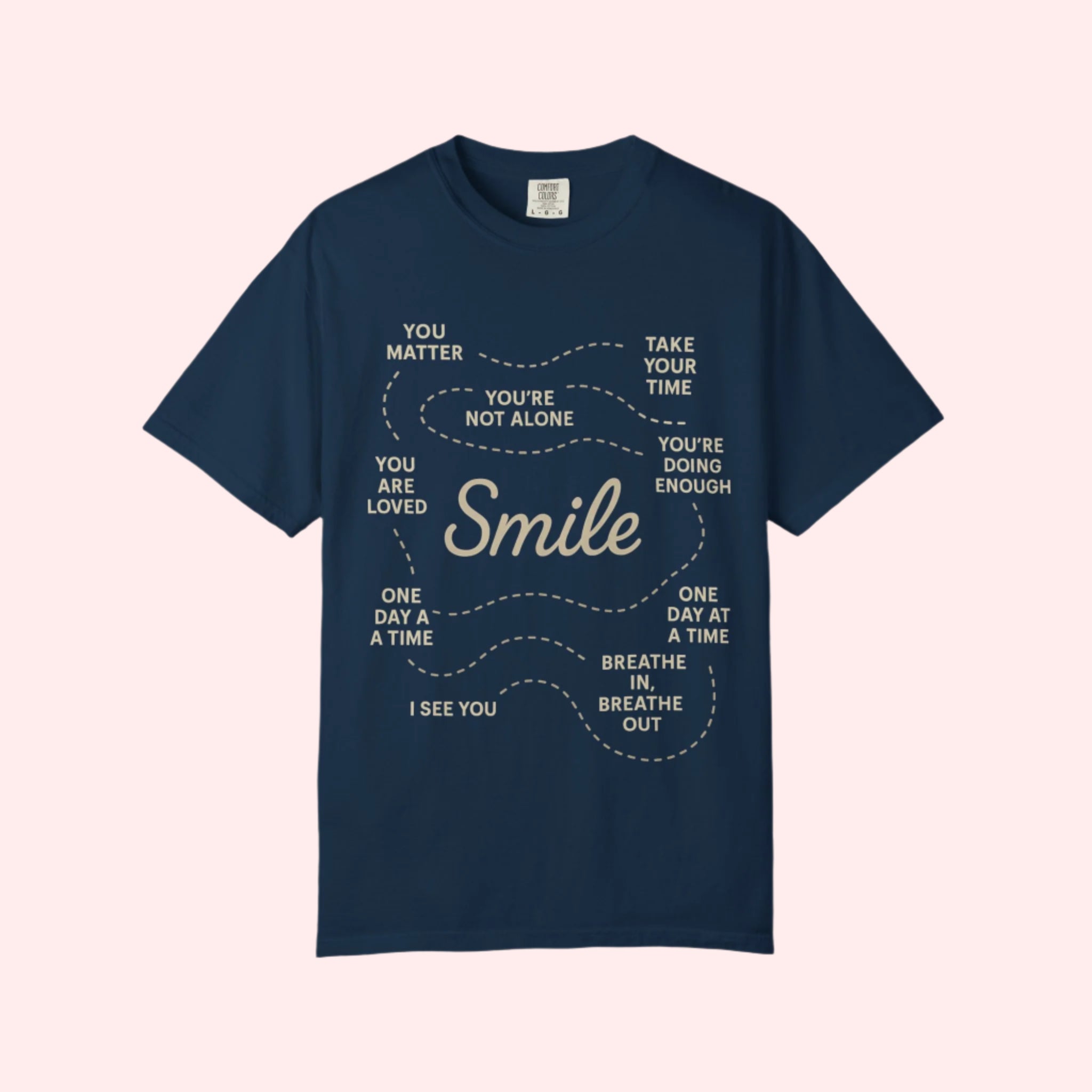 Smile “Words That Heal” Shirt - Smile Clothing