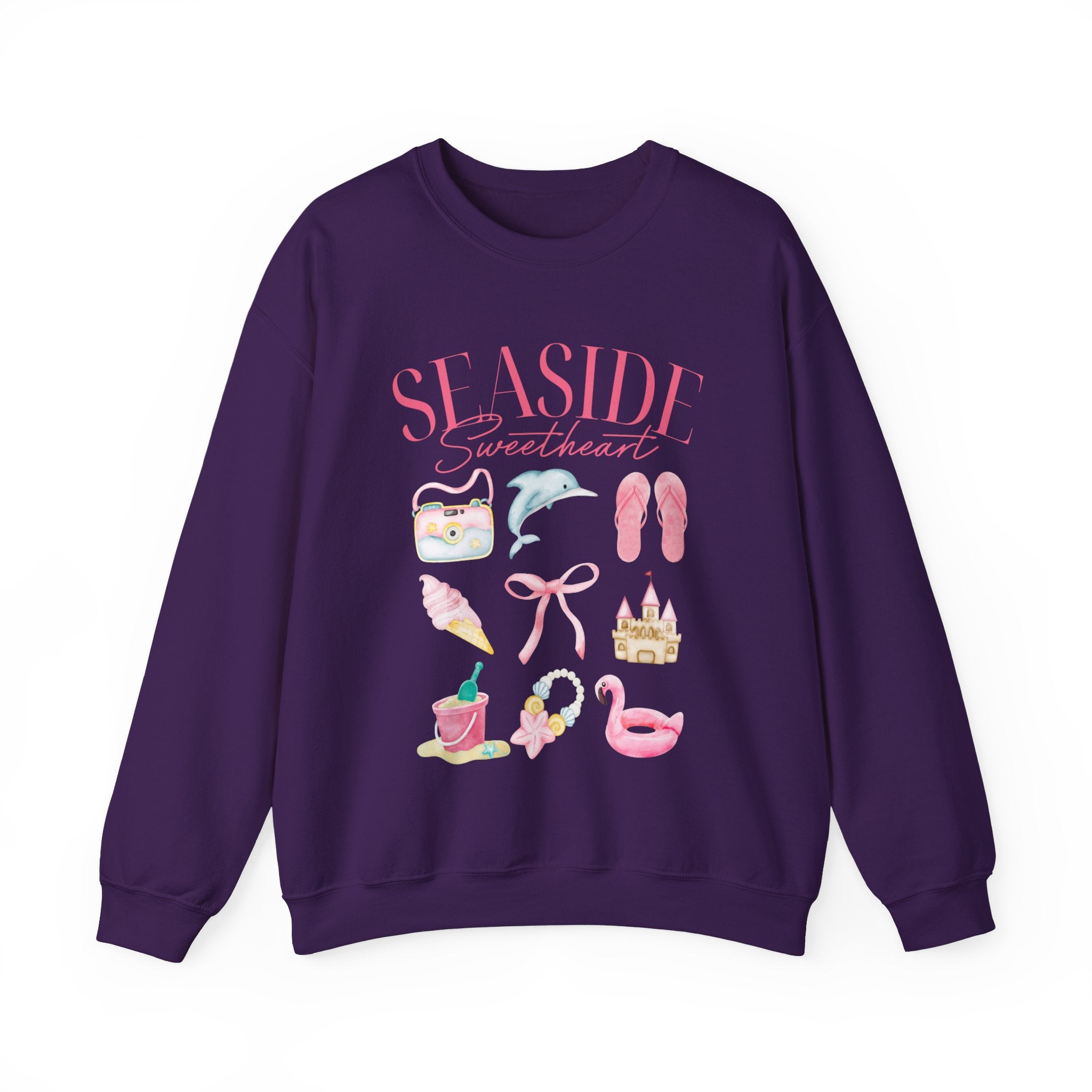 Seaside Sweetheart Crewneck - Smile Clothing