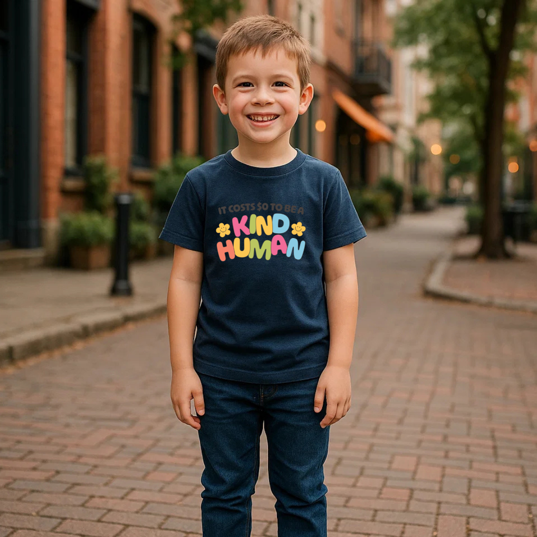 Kids Kind Human Shirt