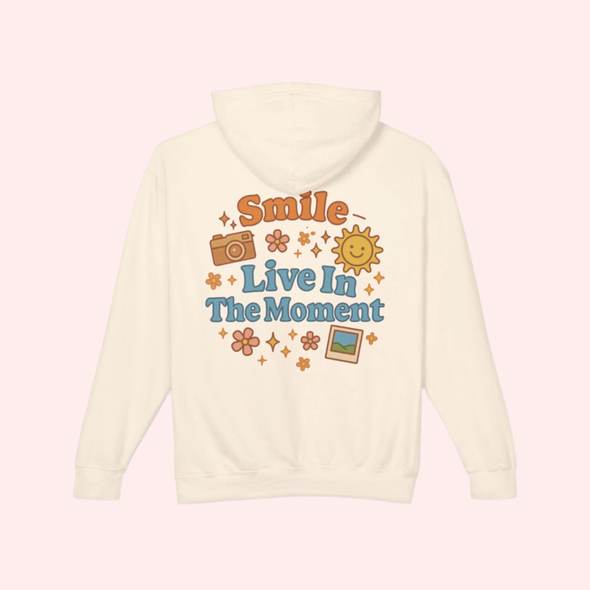 Smile Live In The Moment Hoodie - Smile Clothing