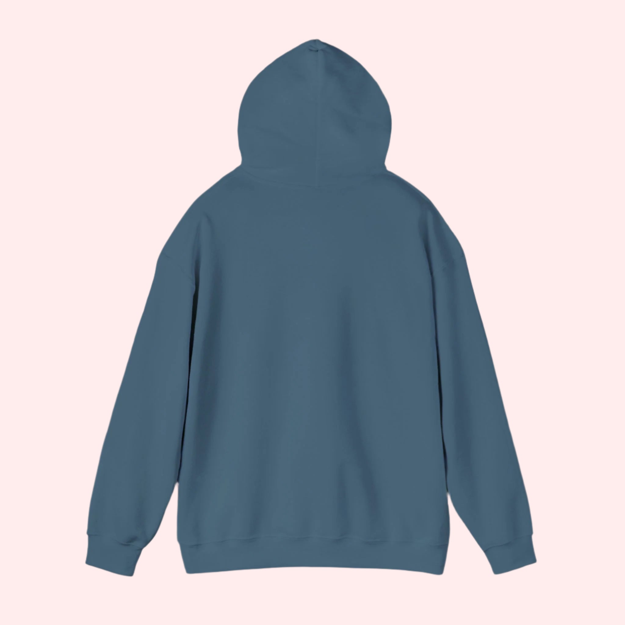 Wear a Smile Indigo Embroidered Hoodie