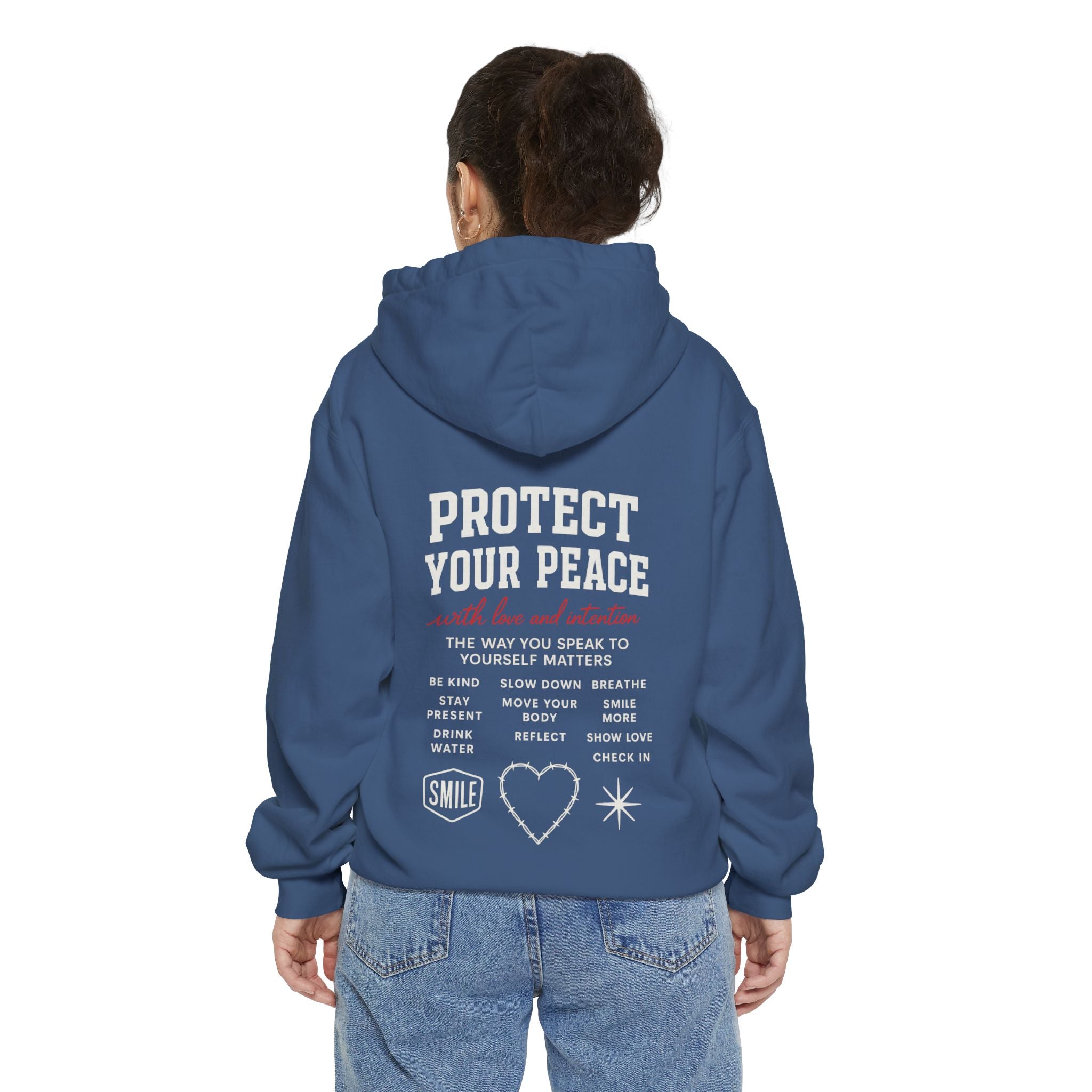 Smile Protect Your Peace Hoodie