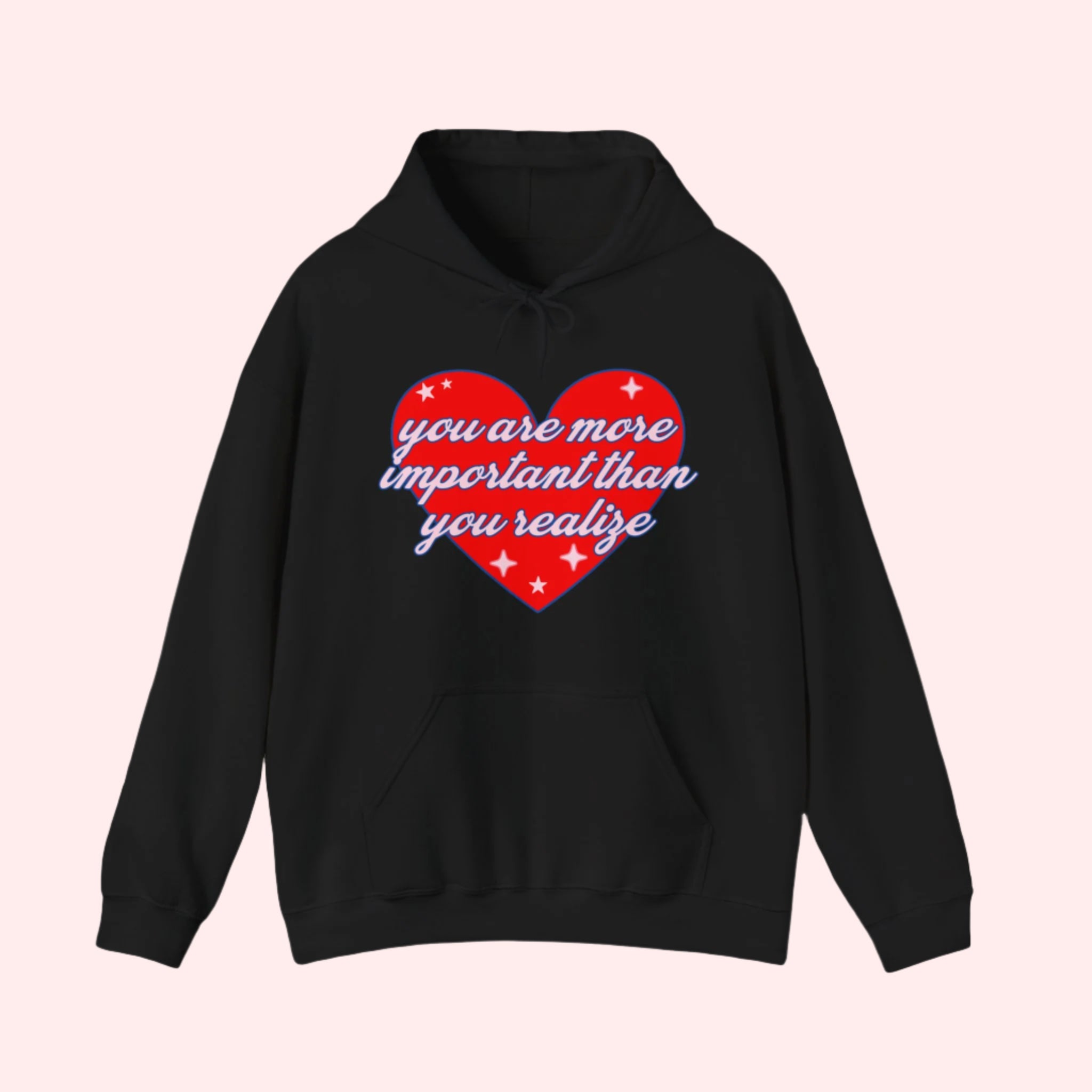 Smile You Are Important Hoodie - Smile Clothing